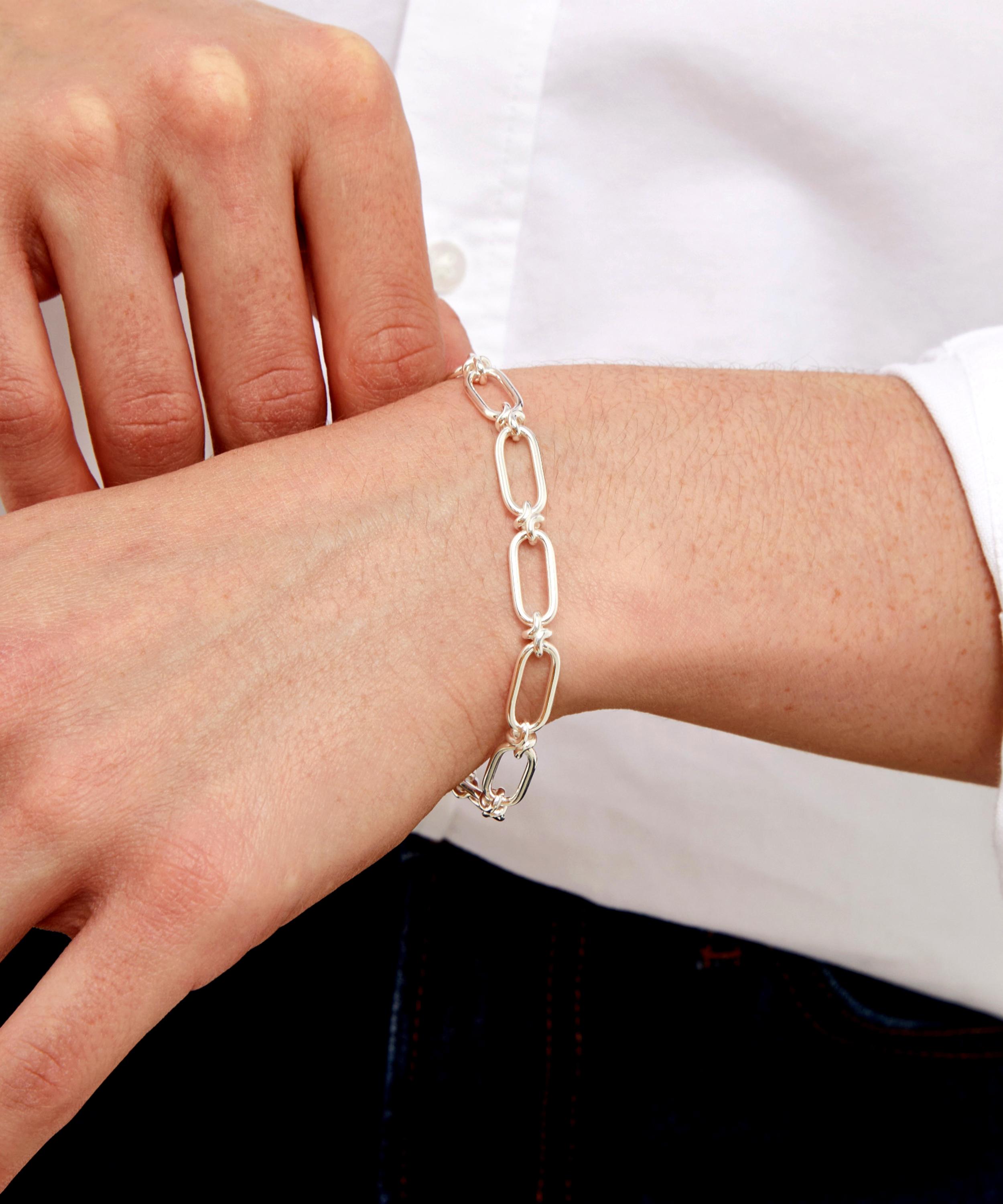 Annoushka - Sterling Silver Knuckle Bold Chain Bracelet