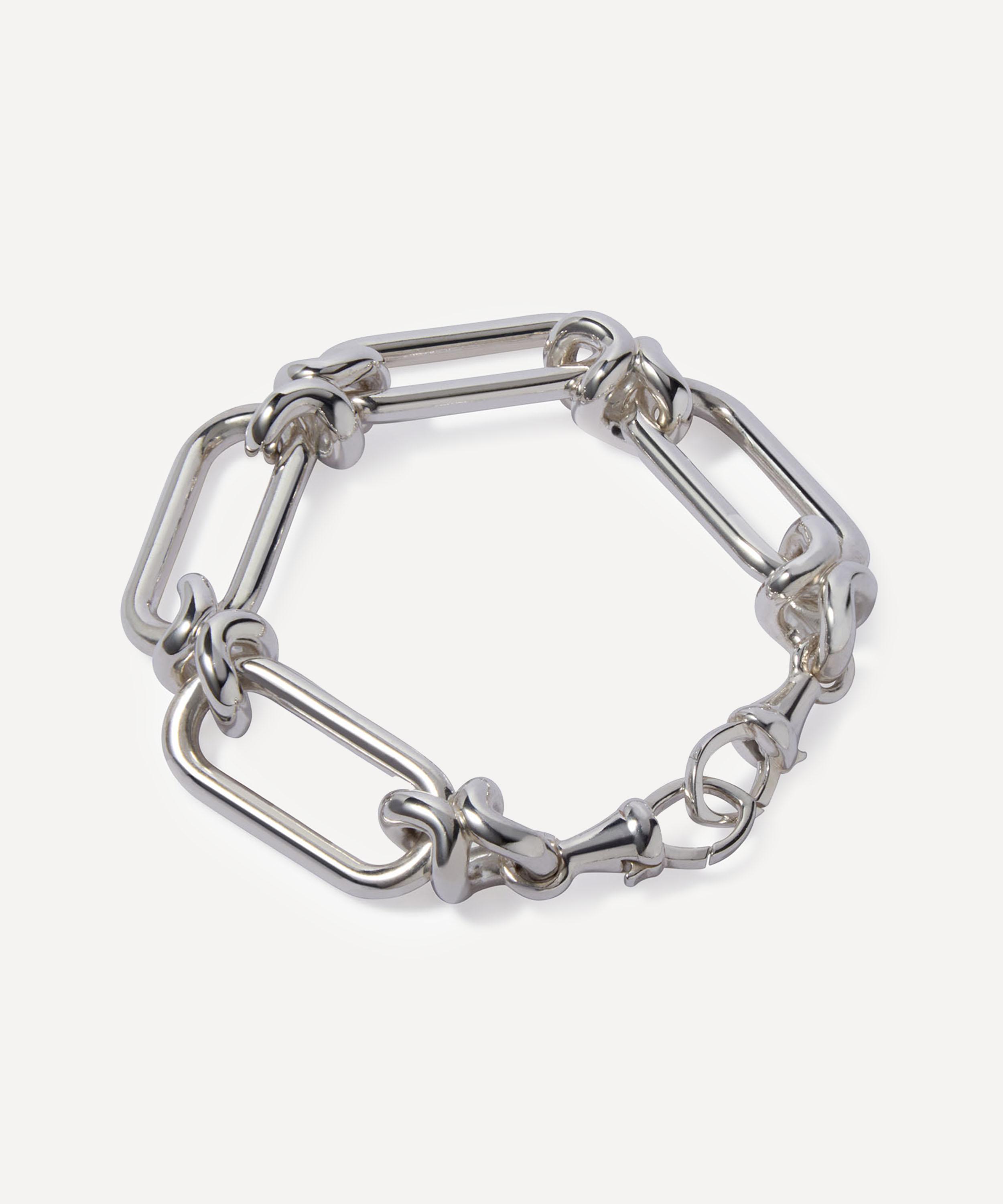 Annoushka - Sterling Silver Knuckle Extra Chain Bracelet image number 0