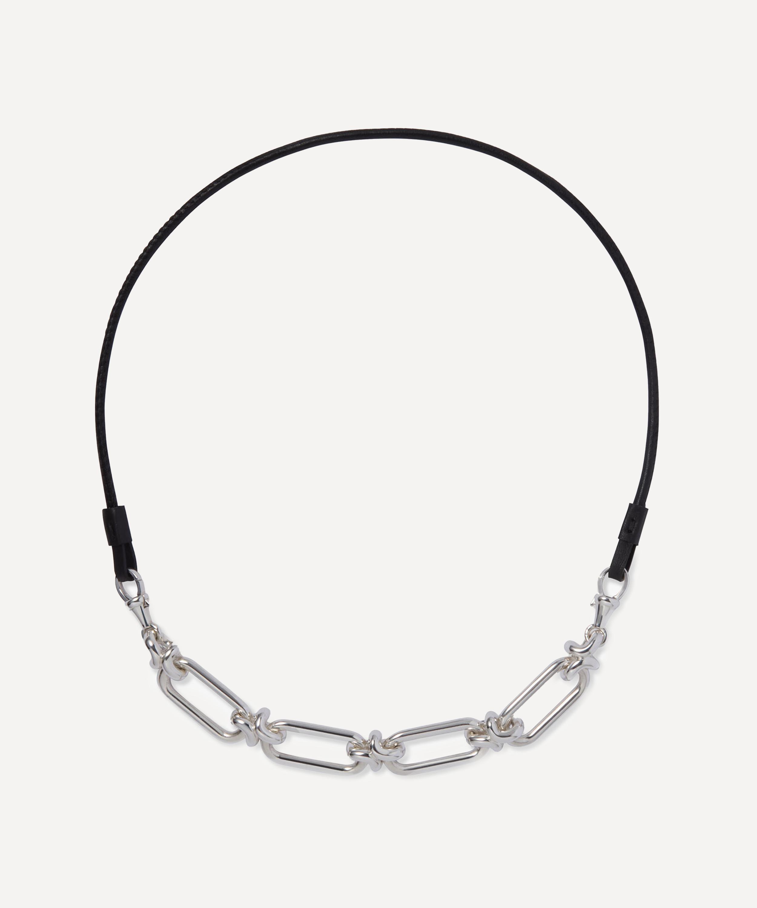 Annoushka - Sterling Silver Knuckle Extra Chain Bracelet image number 1