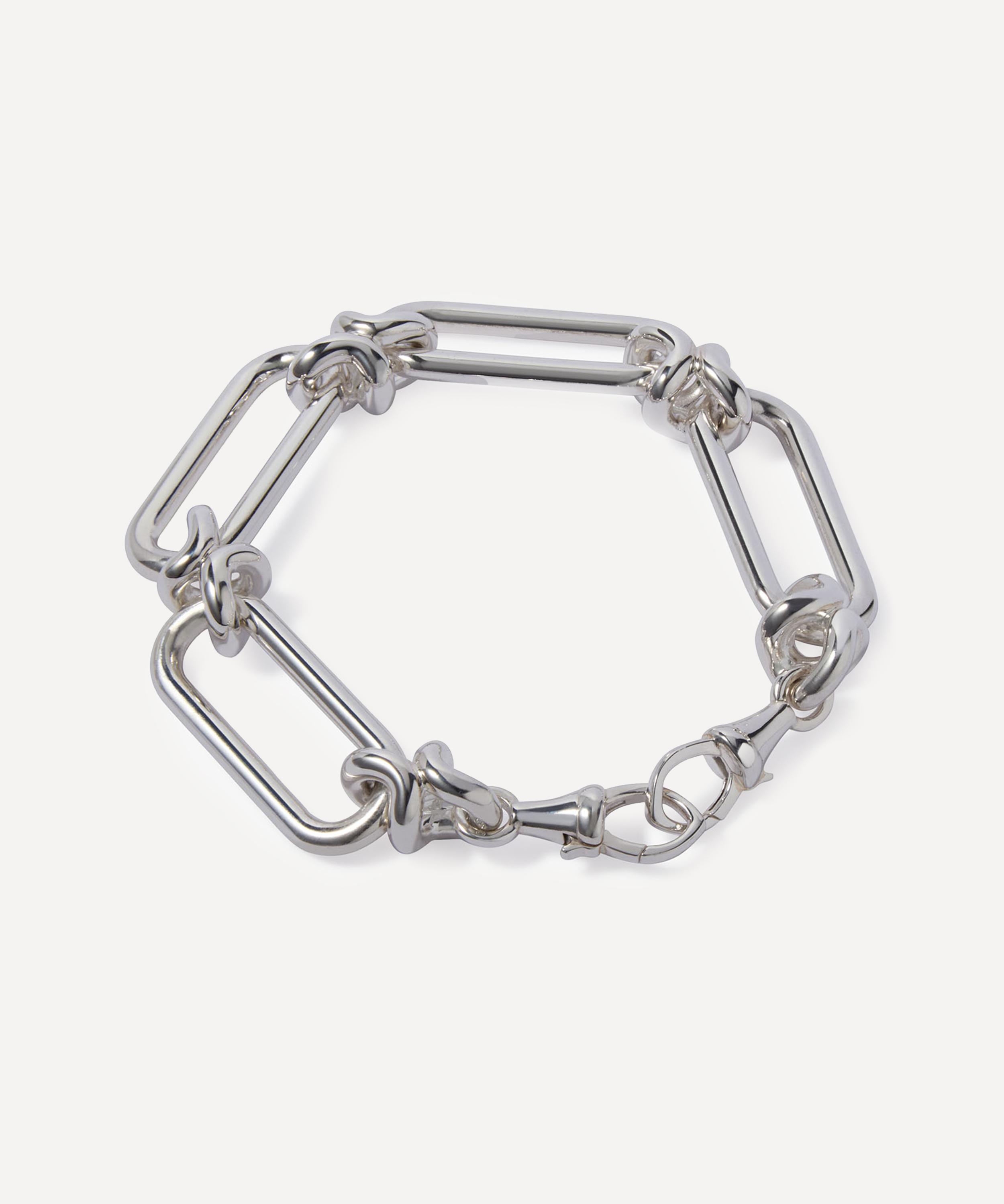 Annoushka - Sterling Silver Knuckle Extra Chain Bracelet image number 0
