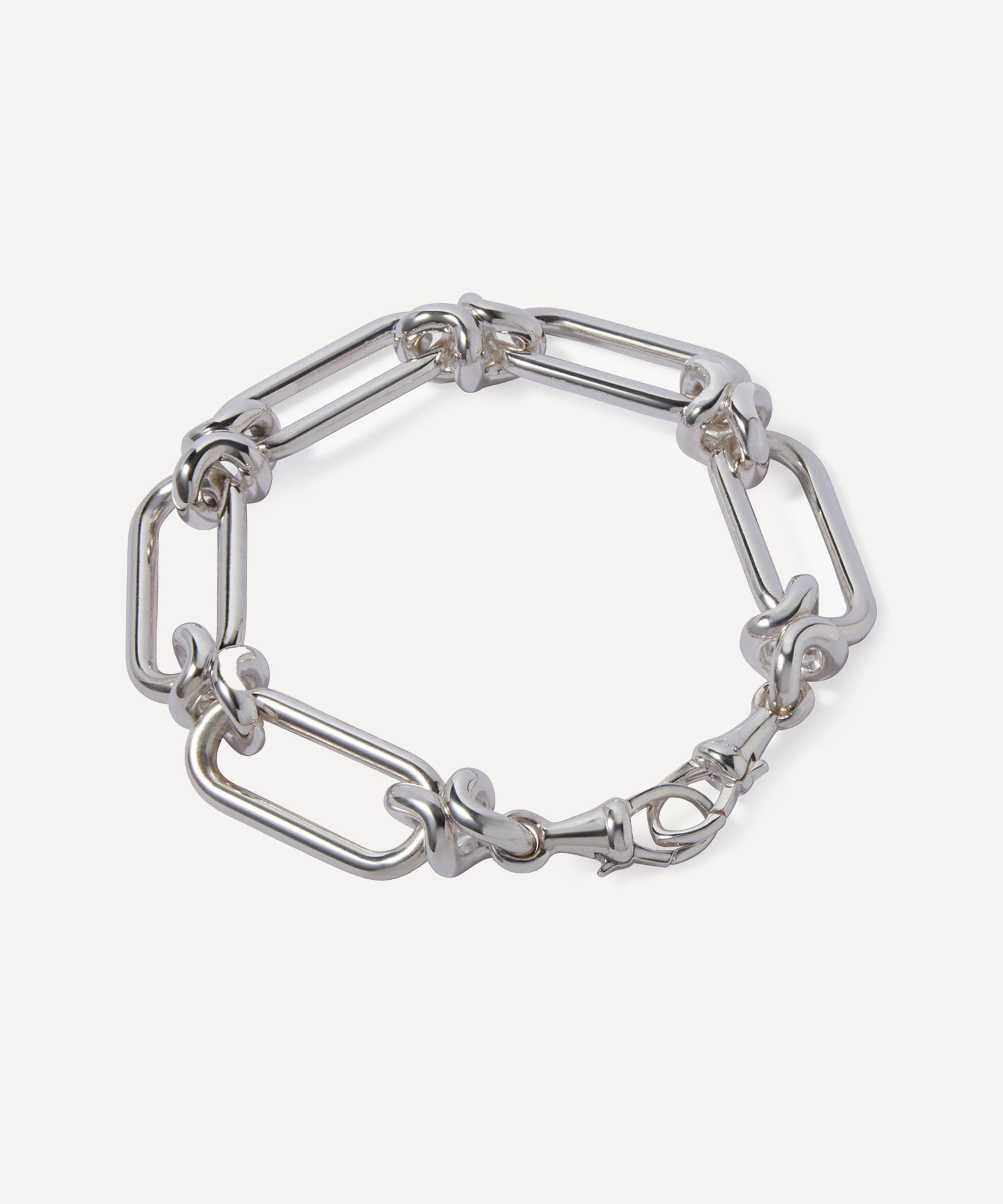 Annoushka - Sterling Silver Knuckle Extra Chain Bracelet image number 0