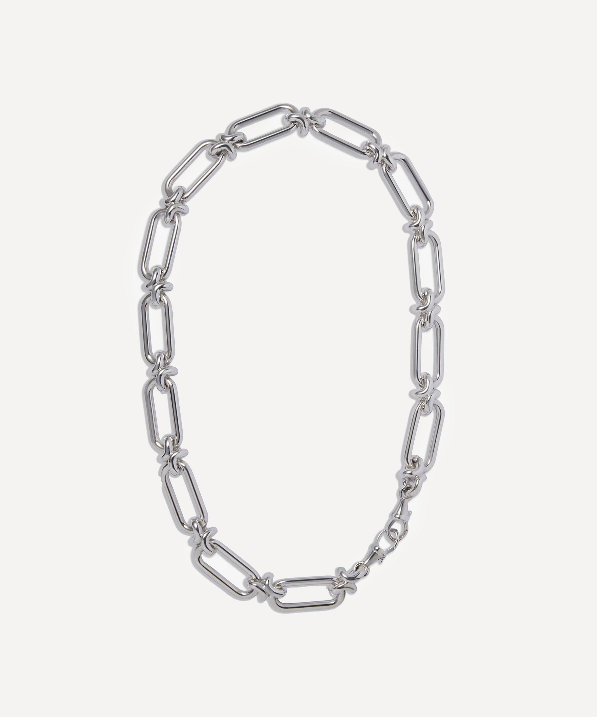 Annoushka - Sterling Silver Knuckle Extra Chain Necklace image number 0