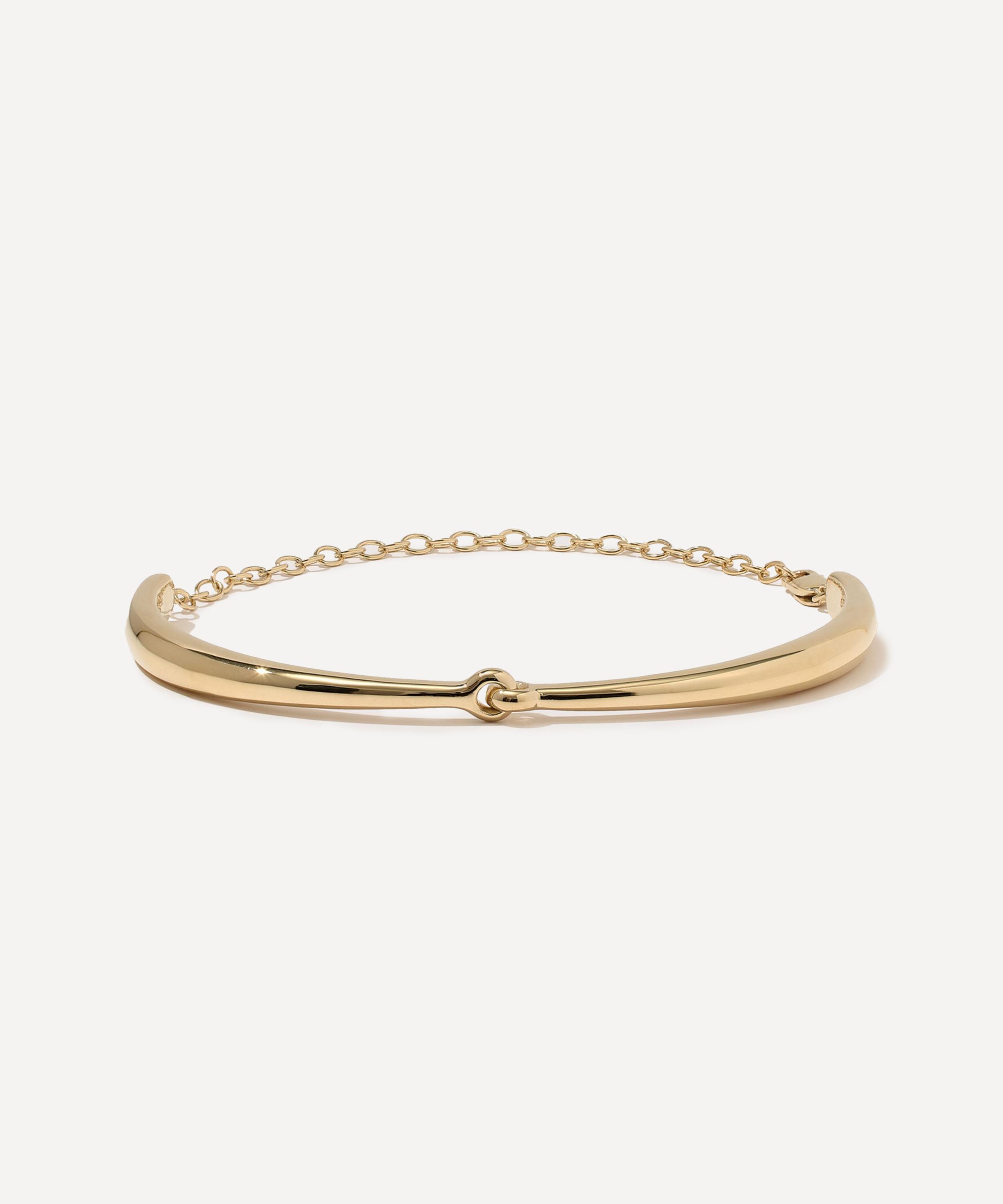 Otiumberg - 14ct Gold-Plated Vermeil Silver Interlocked Chain Bracelet