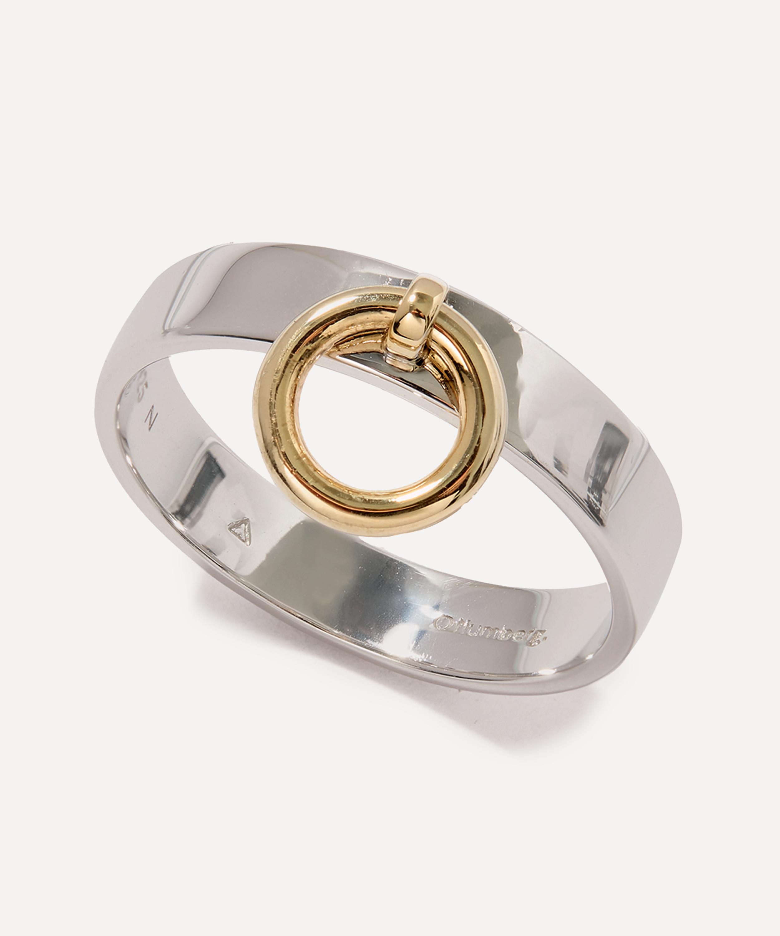 Otiumberg - Mixed Metal Knocker Ring image number 2