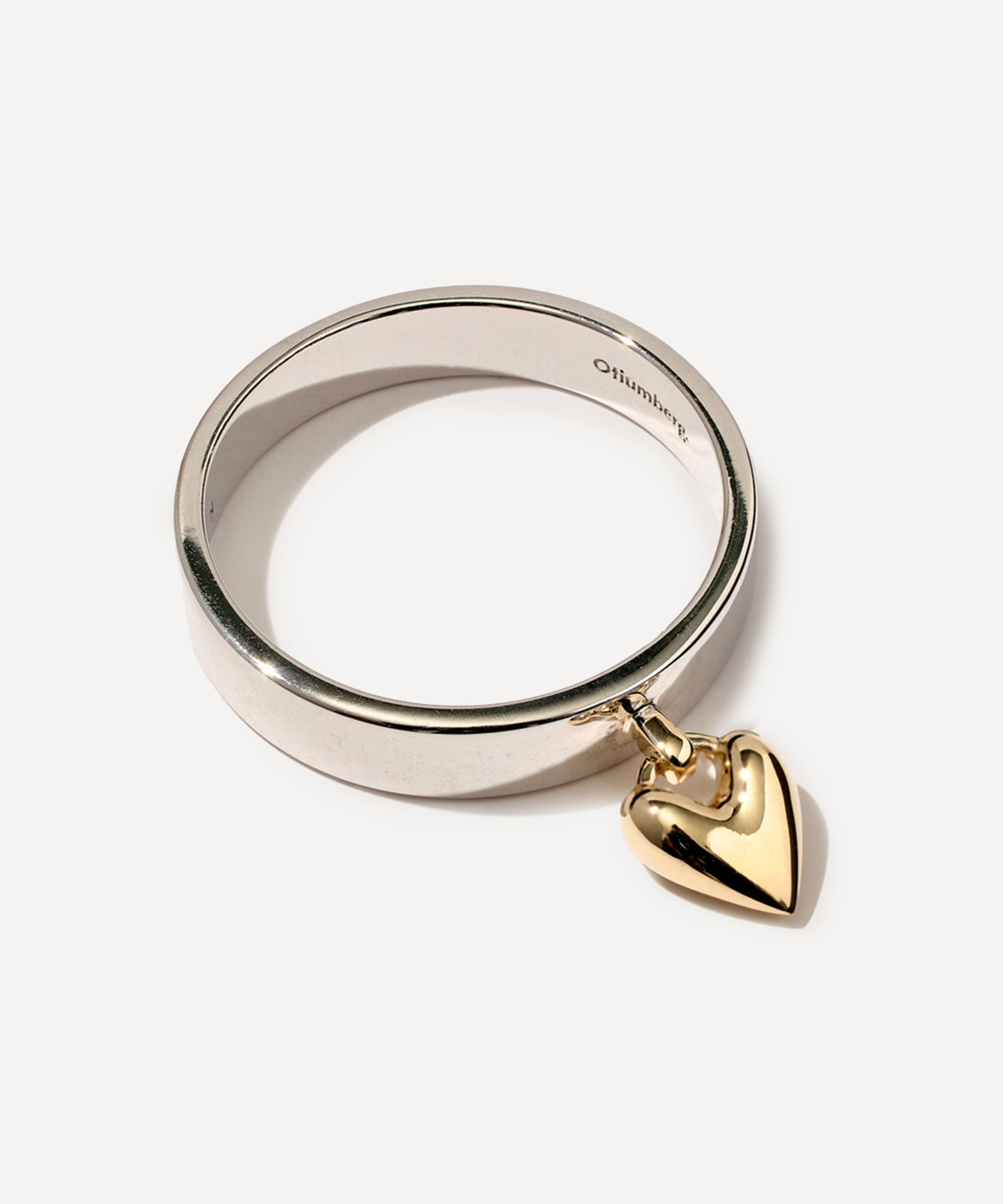 Otiumberg - Mixed Metal Heart Knocker Ring