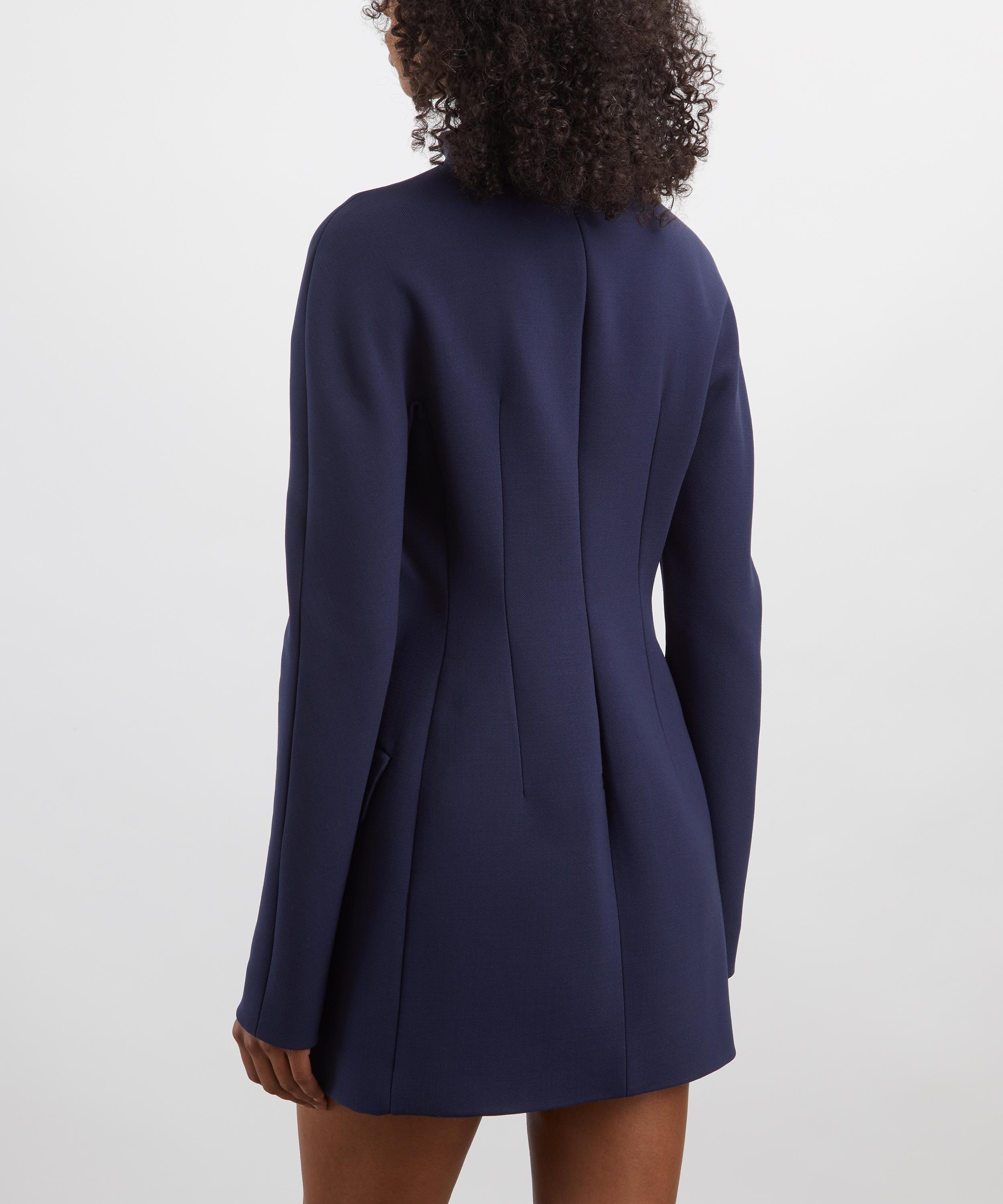 Sportmax - Short Gabardine Contoured Dress image number 3