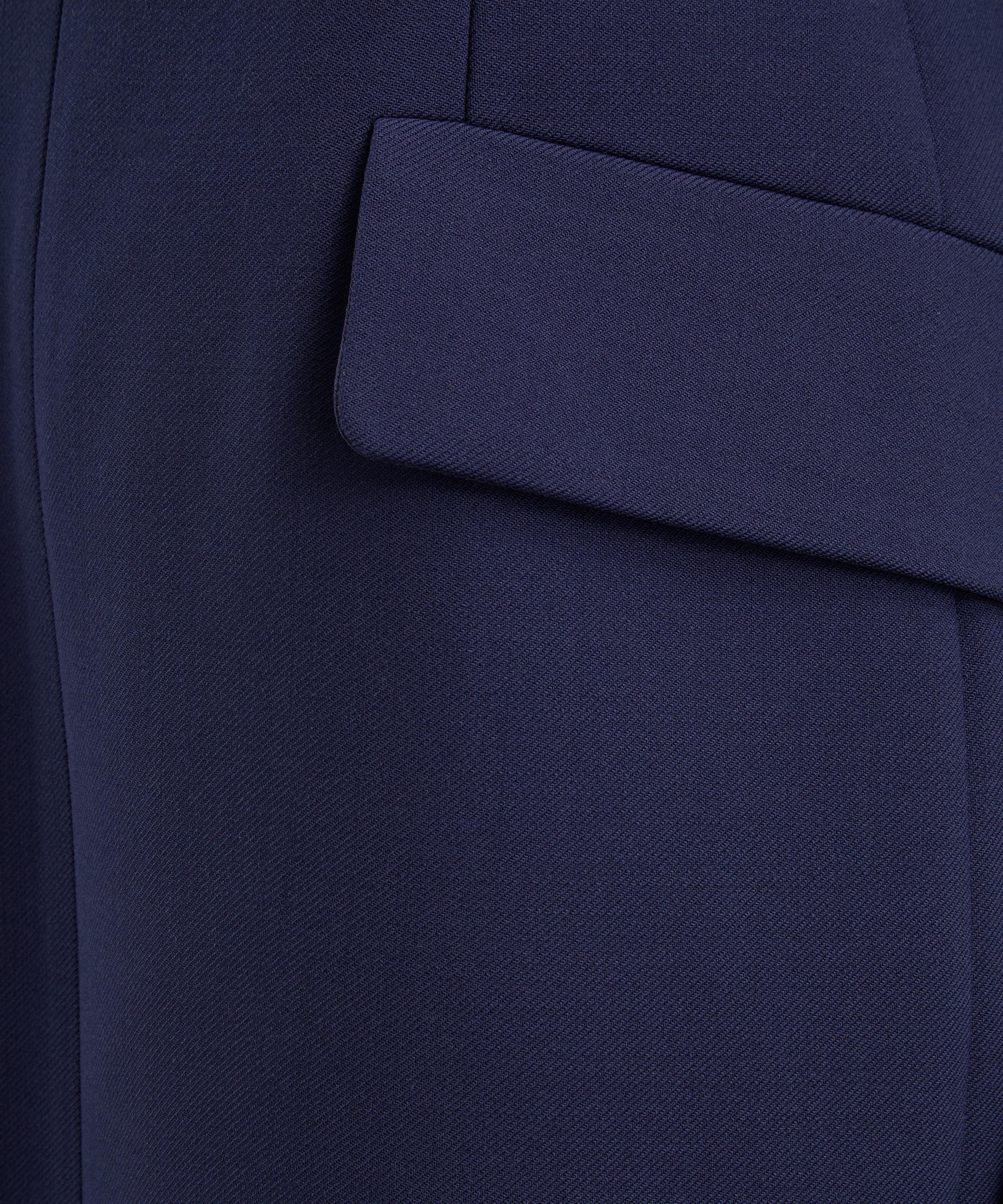 Sportmax - Short Gabardine Contoured Dress image number 4