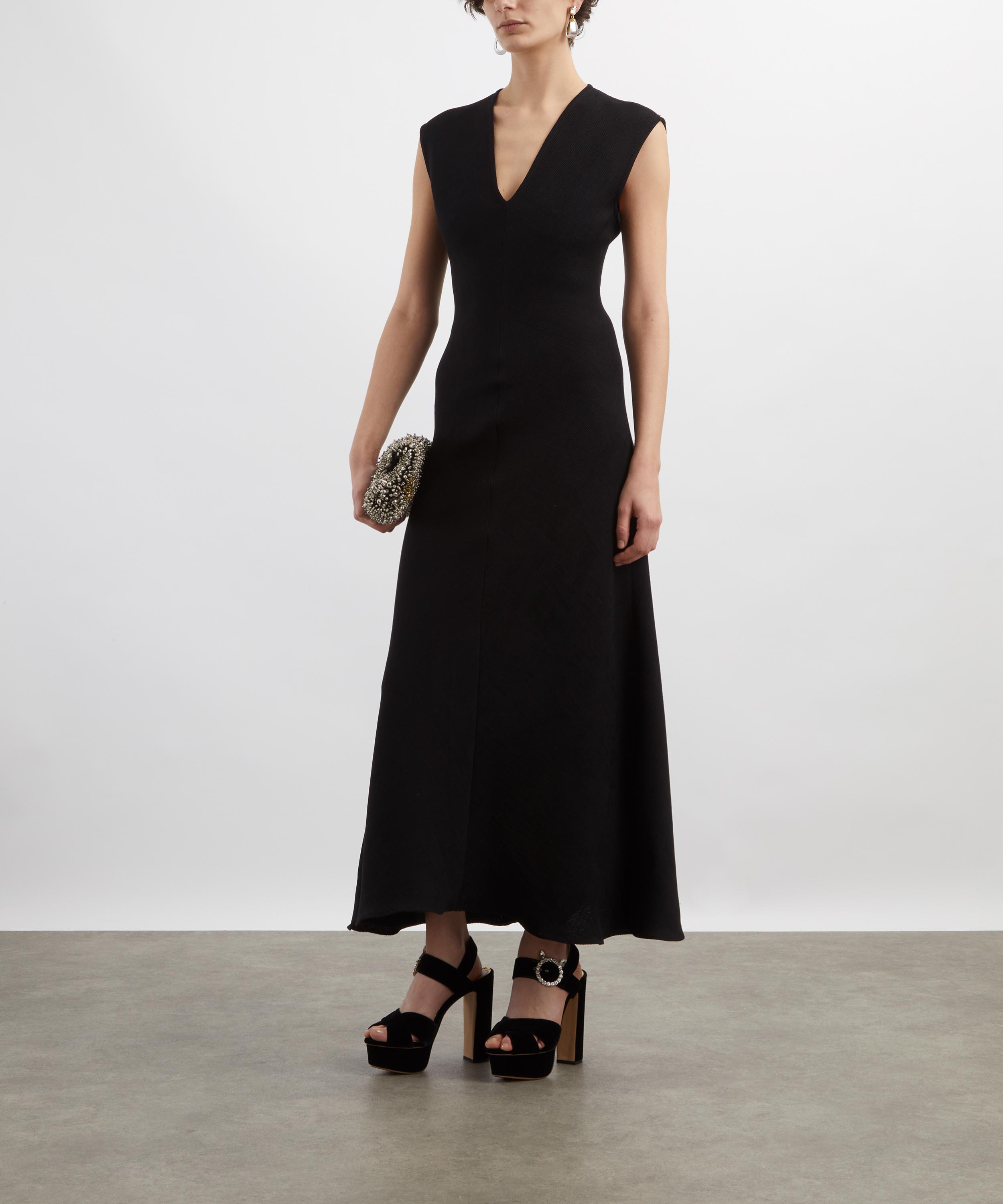 Sportmax - Cora Long V-Neck Dress image number 1