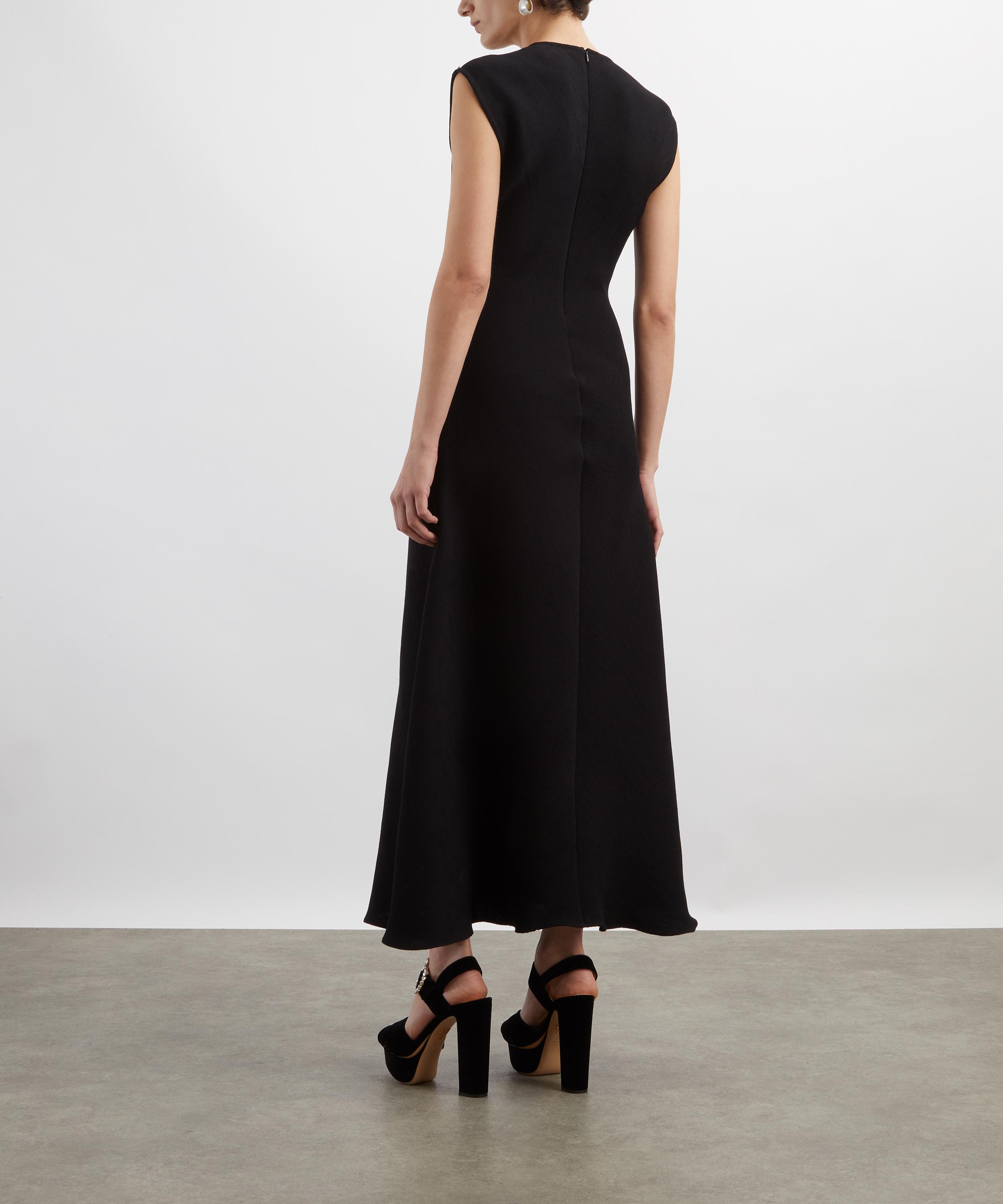 Sportmax - Cora Long V-Neck Dress image number 3