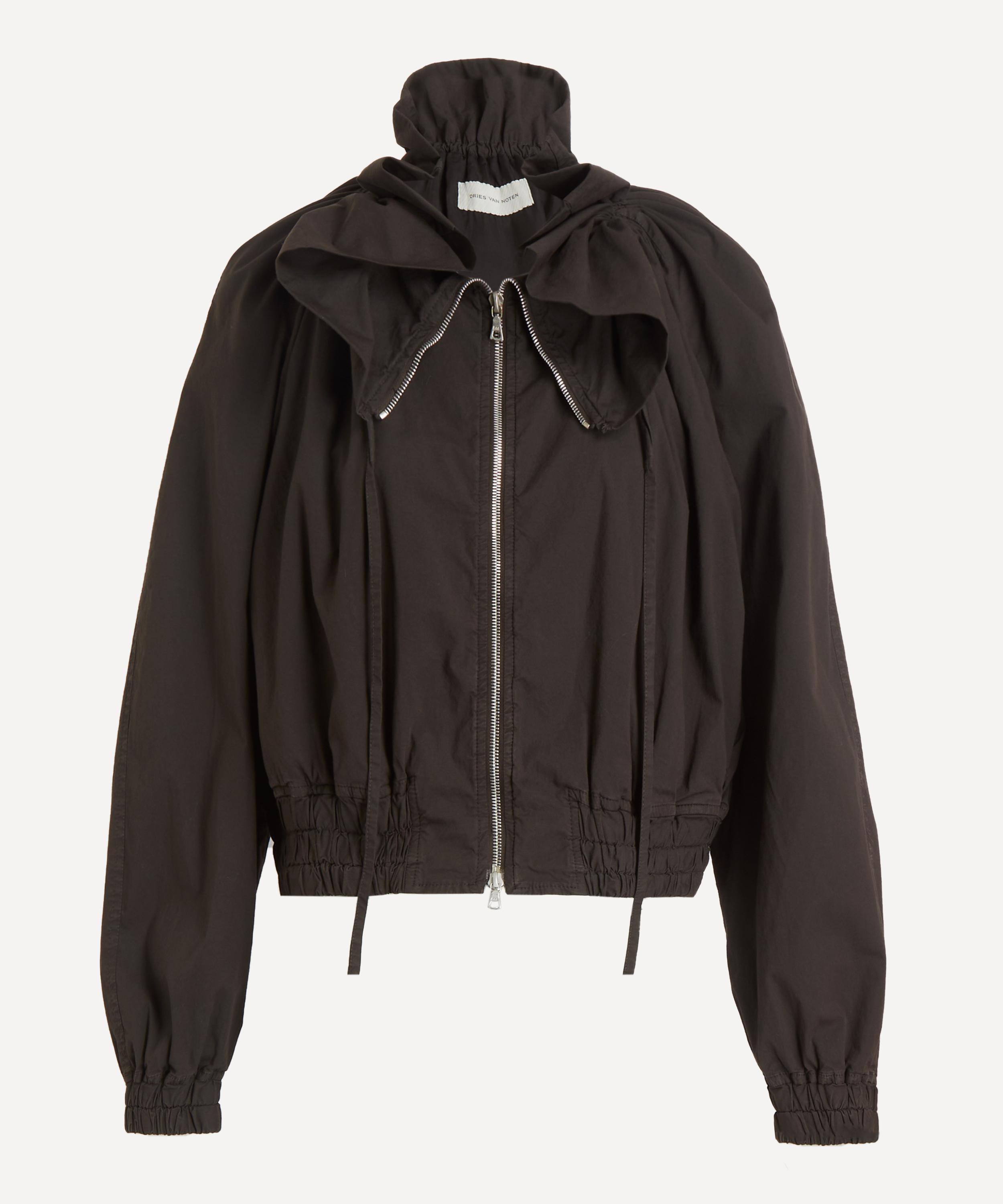 Dries Van Noten - Brown Cocoon Blouson Jacket