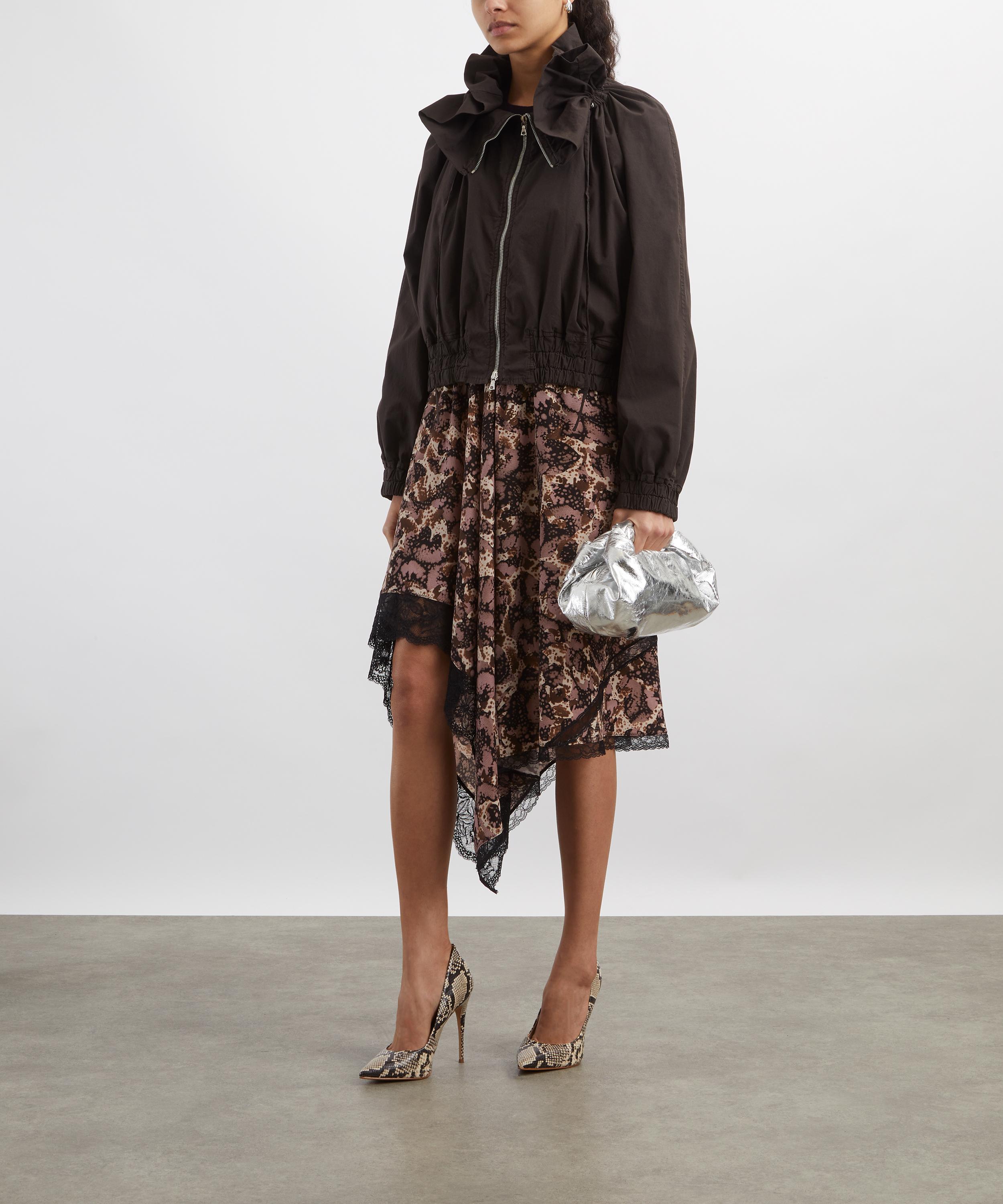 Dries Van Noten - Brown Cocoon Blouson Jacket image number 1