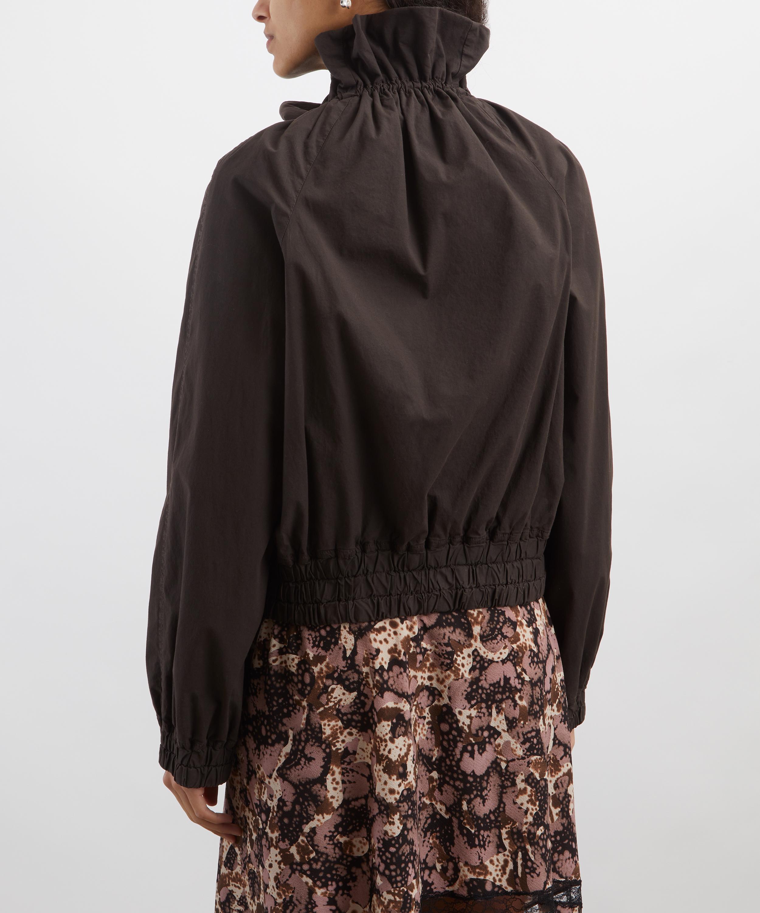 Dries Van Noten - Brown Cocoon Blouson Jacket image number 3