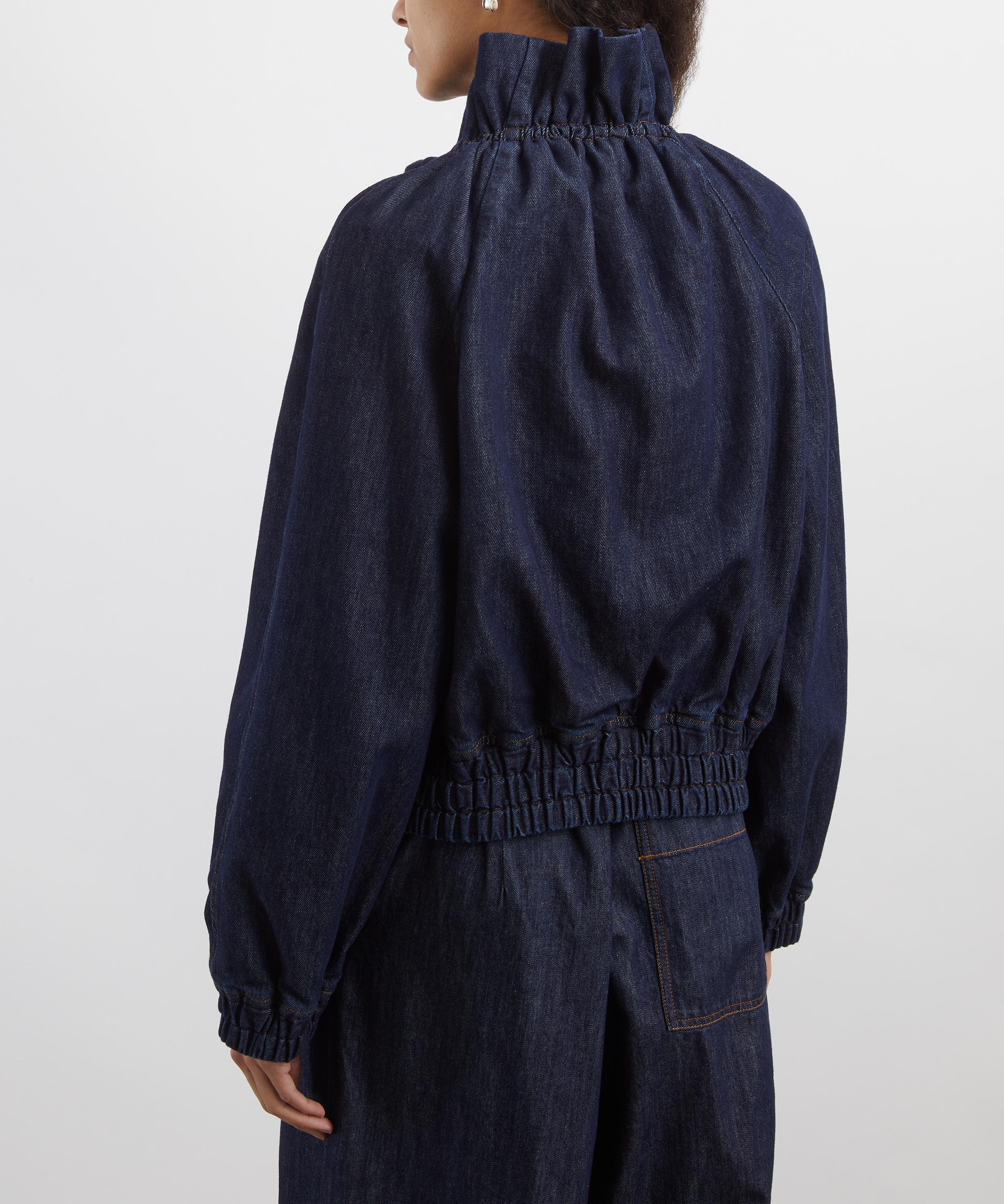 Dries Van Noten - Denim Cocoon Blouson Jacket image number 3