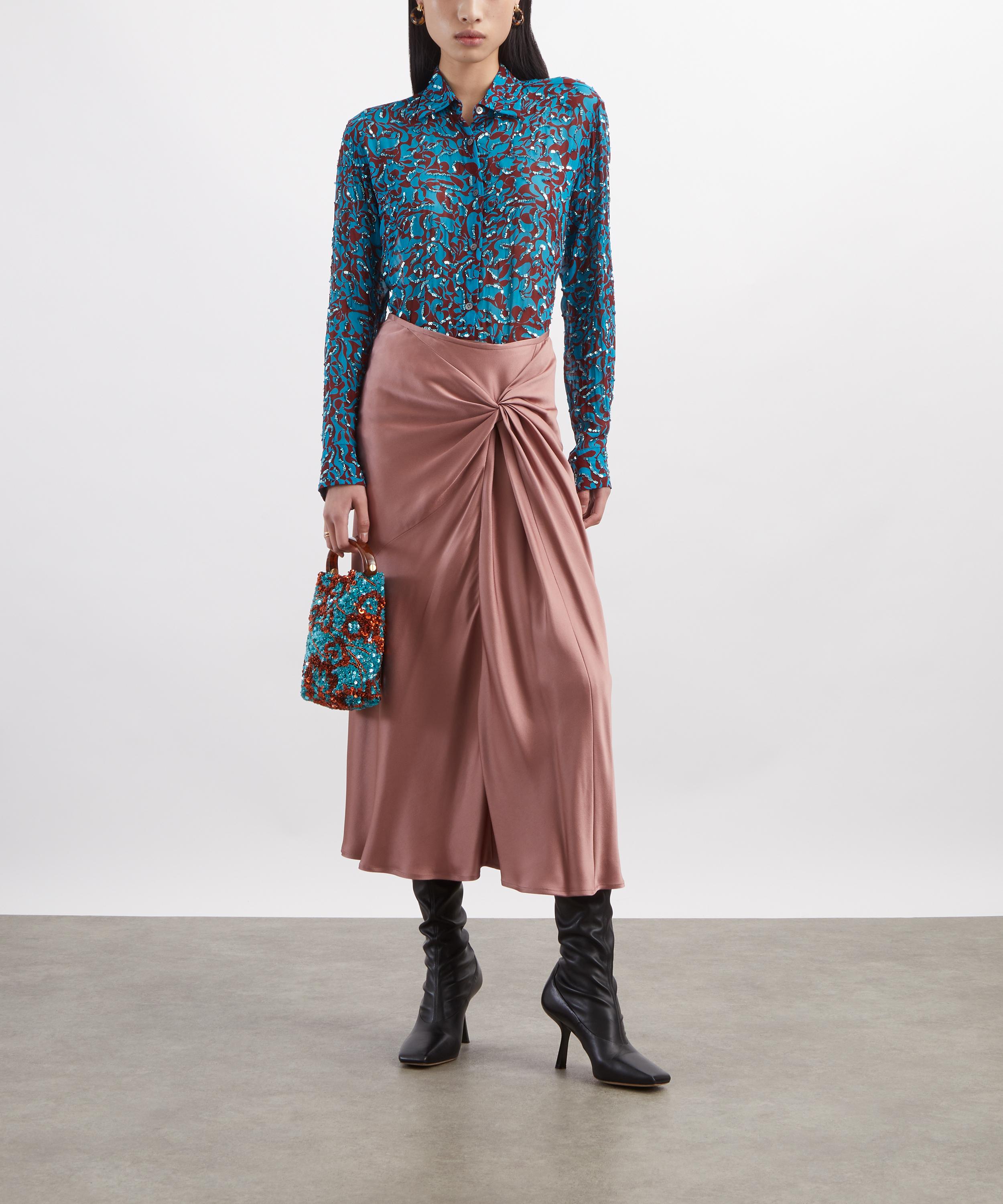 Dries Van Noten - Sequin Squiggle-Print Shirt image number 1