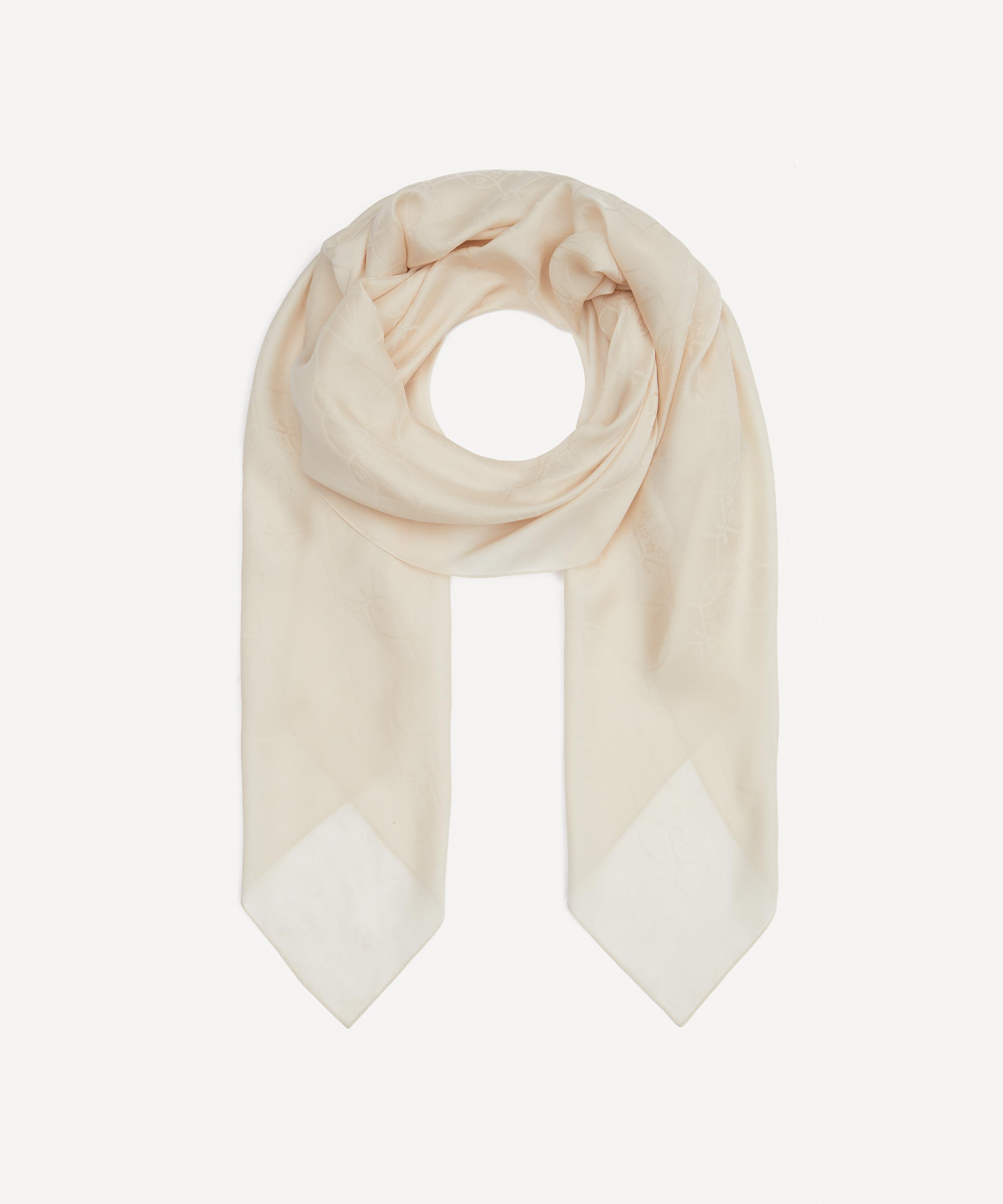 Liberty - Iphis Jacquard Silk Scarf 70x200 image number 1