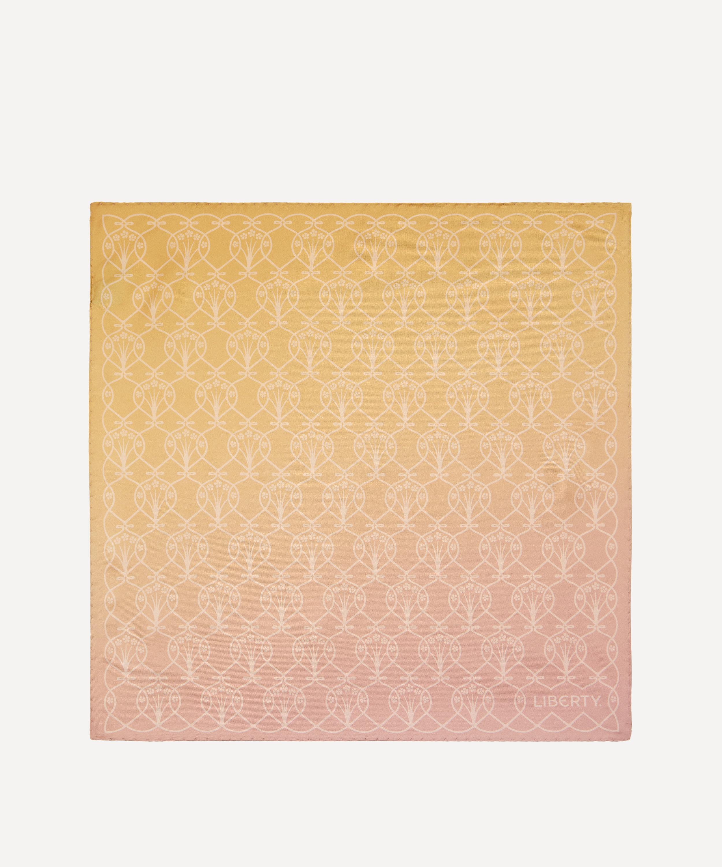 Liberty - Iphis Gold Ombre Silk Scarf 45