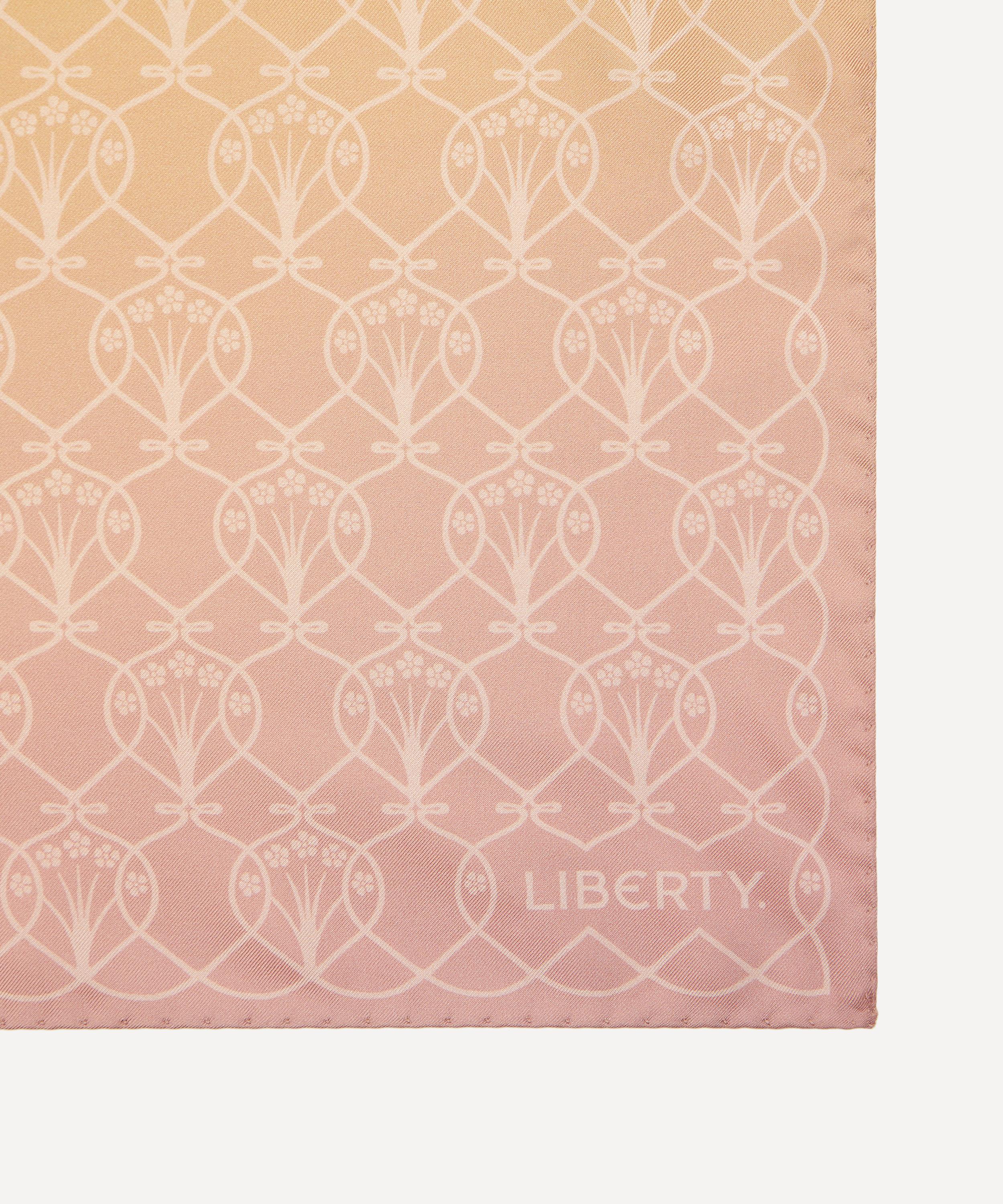 Liberty - Iphis Gold Ombre Silk Scarf 45 image number 2