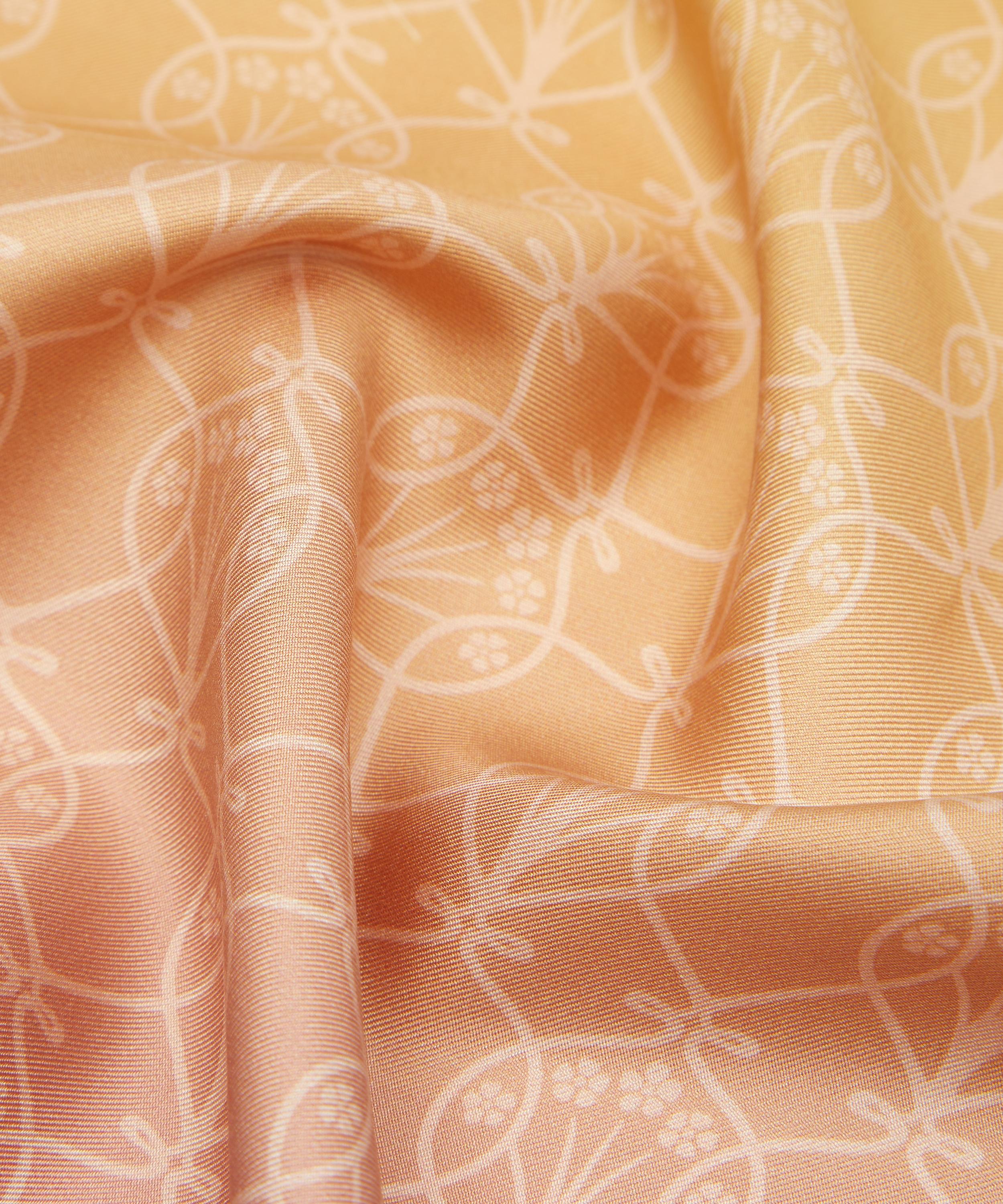 Liberty - Iphis Gold Ombre Silk Scarf 45 image number 3