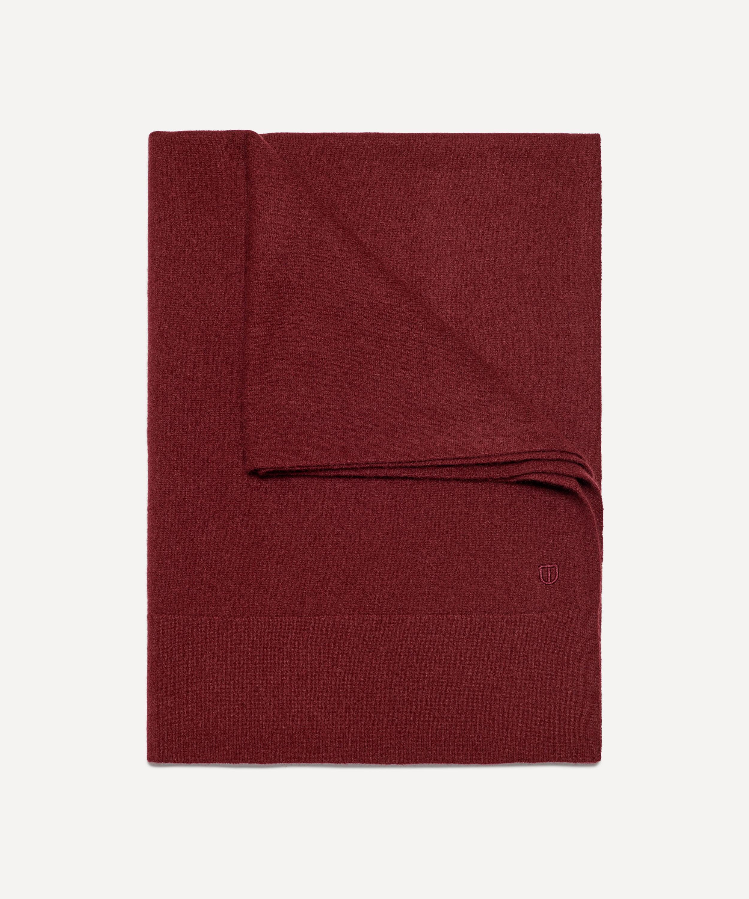 THE UNIFORM - The Oversized Scarf in Pomegranate Red