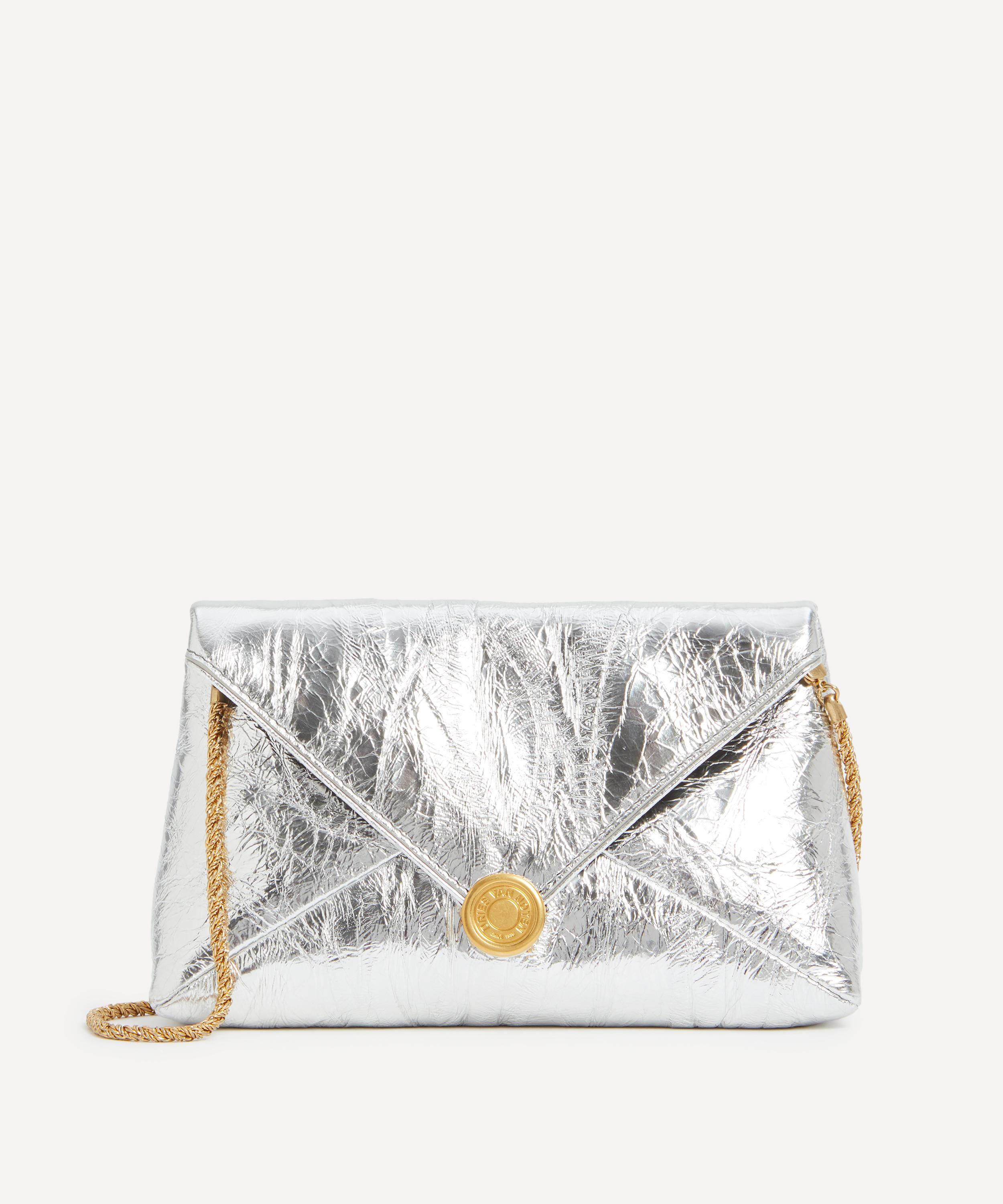 Dries Van Noten - Envelop Leather Shoulder Bag