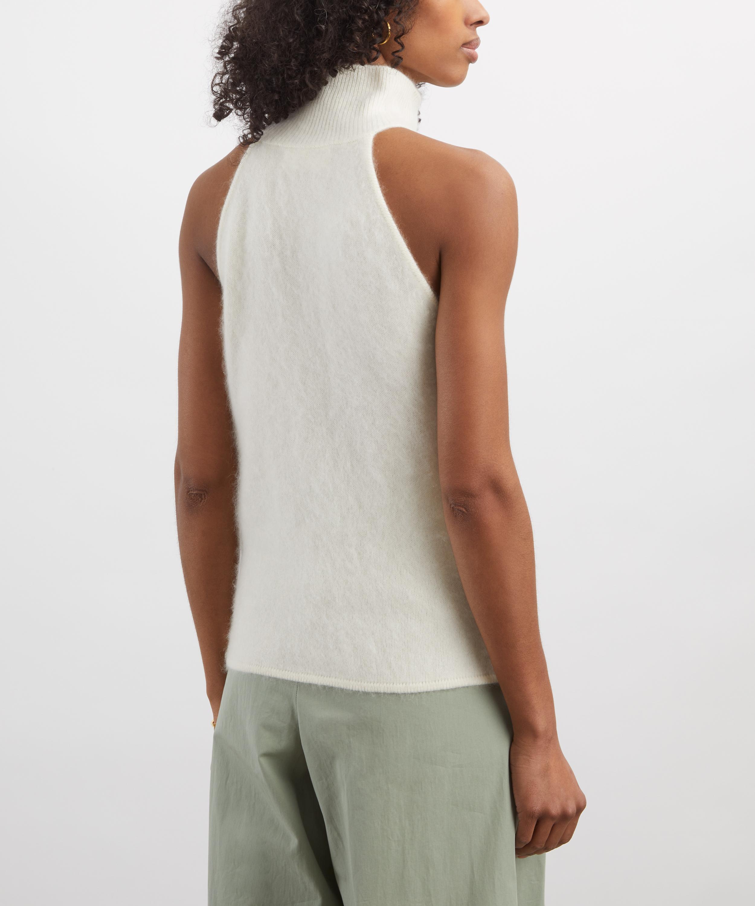 LISA YANG - Leya Brushed Cashmere Top image number 3