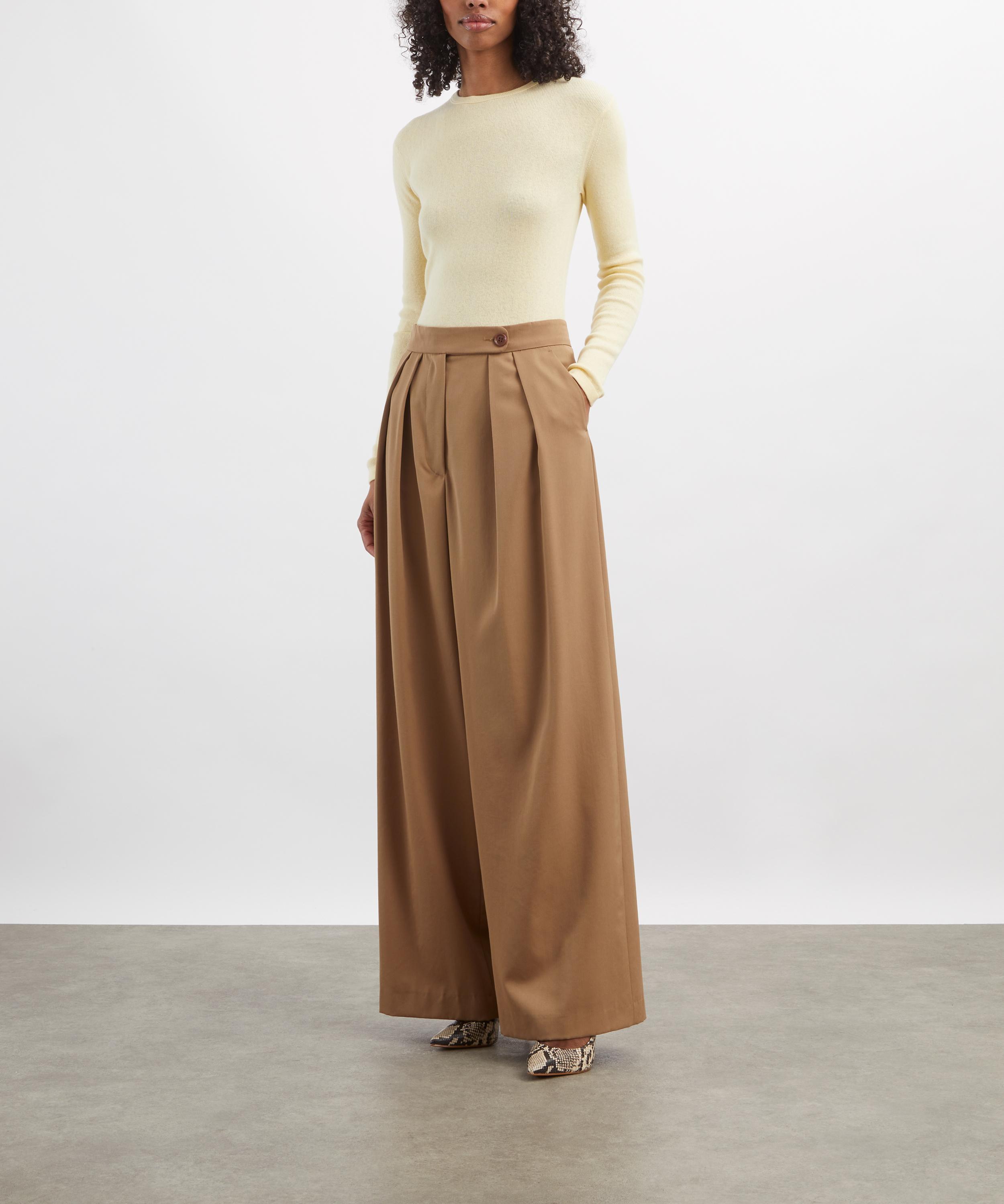 LISA YANG - Vivian Cotton-Cashmere Long-Sleeve Top image number 1