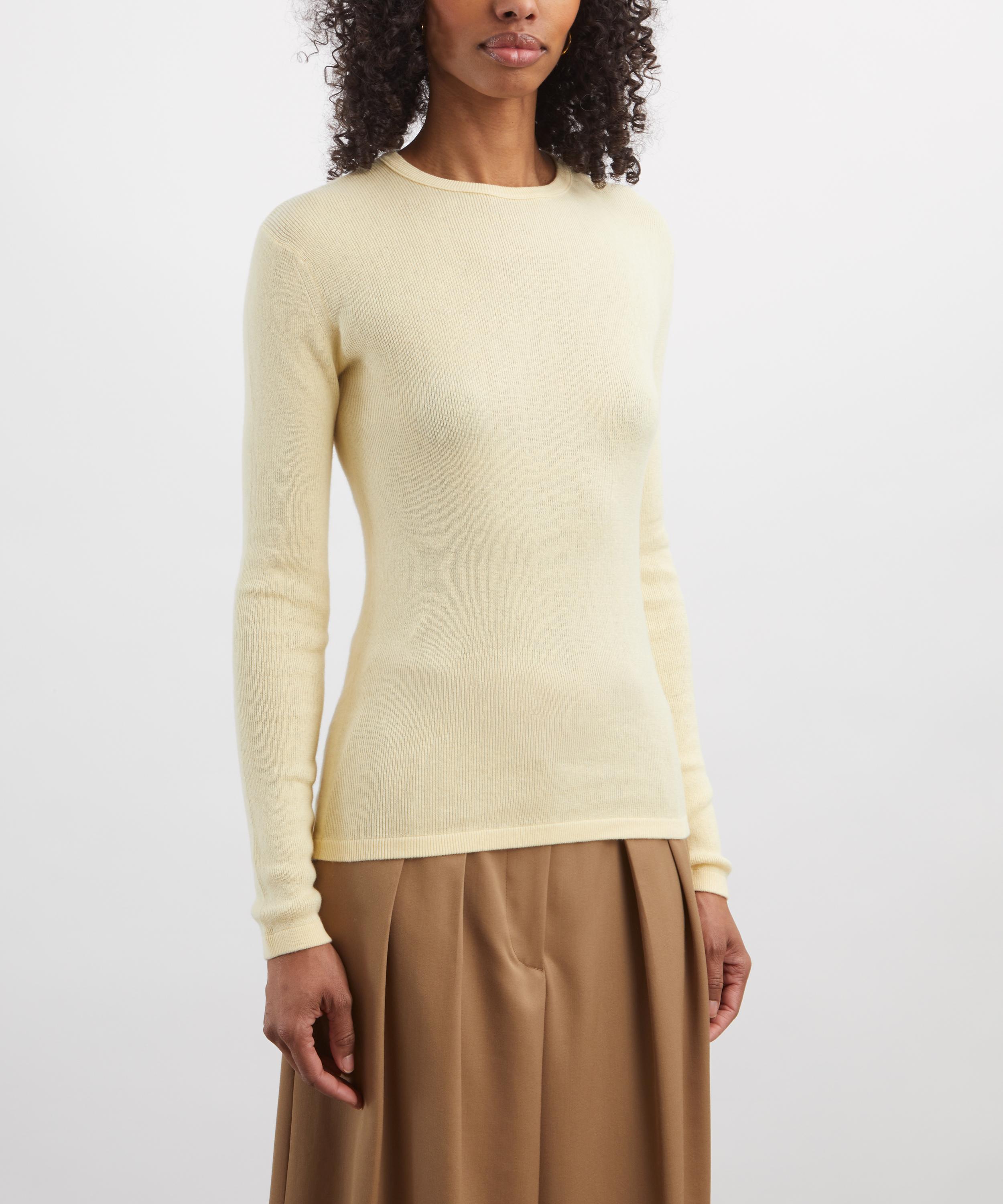 LISA YANG - Vivian Cotton-Cashmere Long-Sleeve Top image number 2
