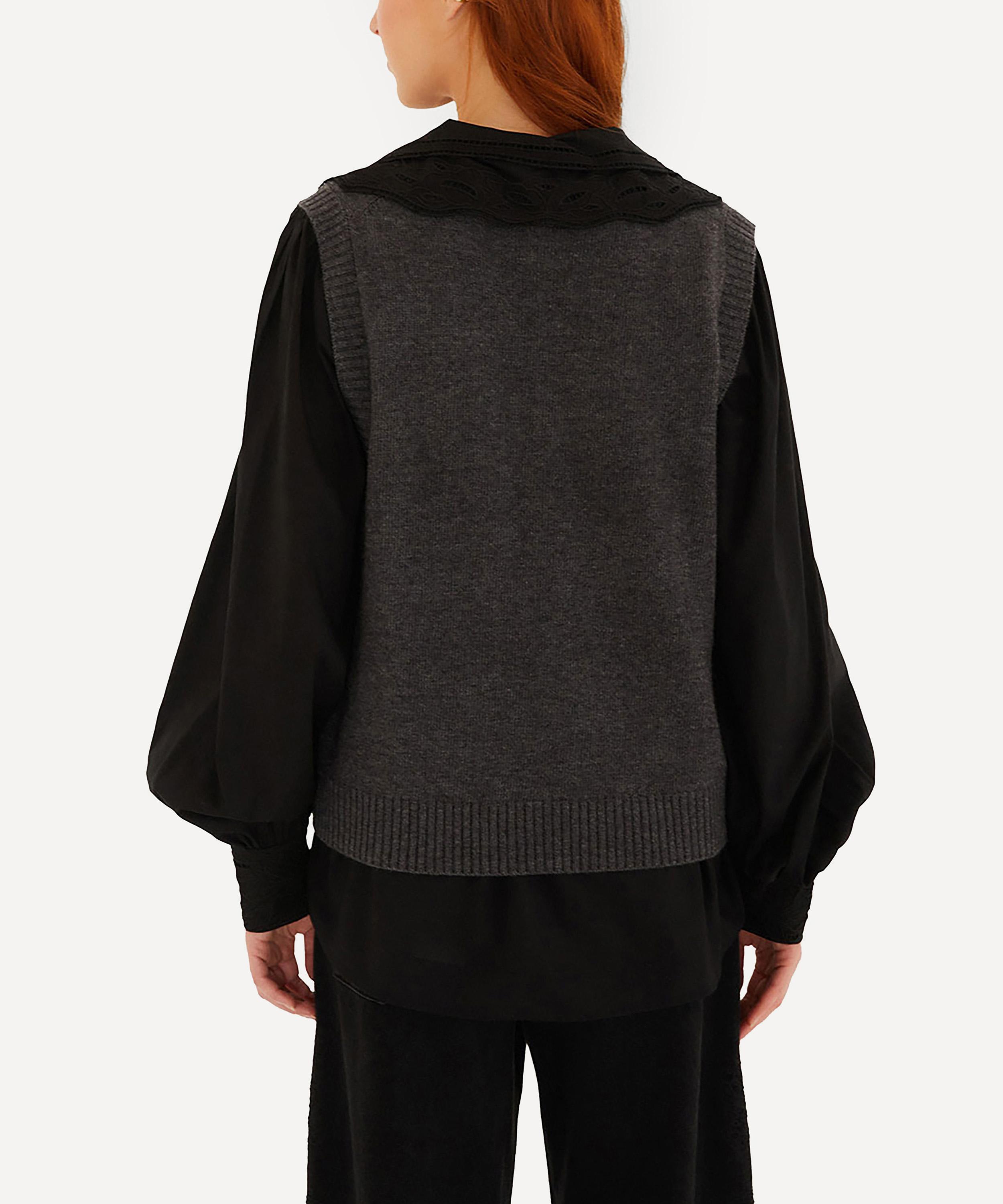 FARM Rio - Grey Banana Da Terra Knit Vest image number 1