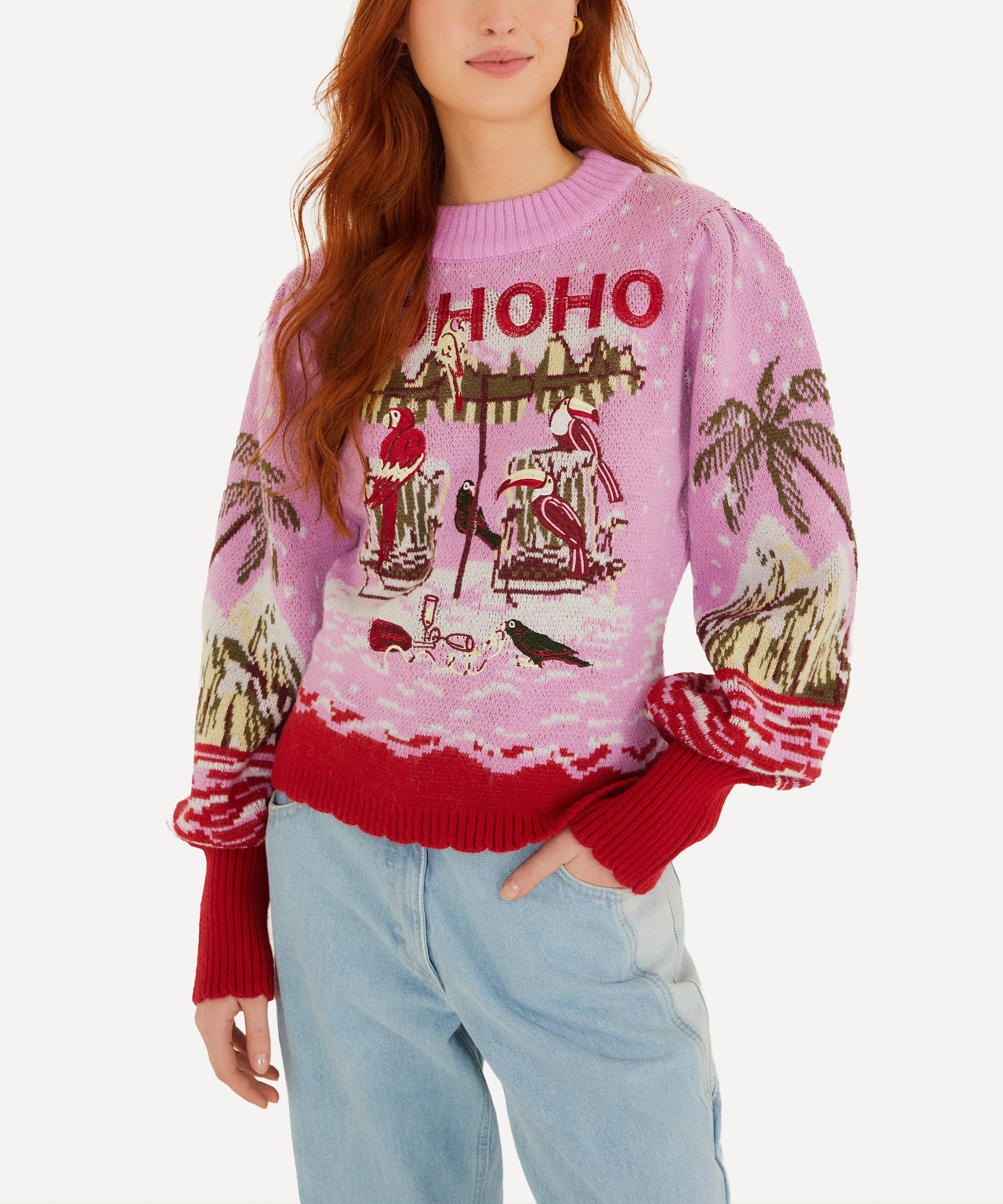 FARM Rio - Black Artichoke Heart Richelieu Trousers