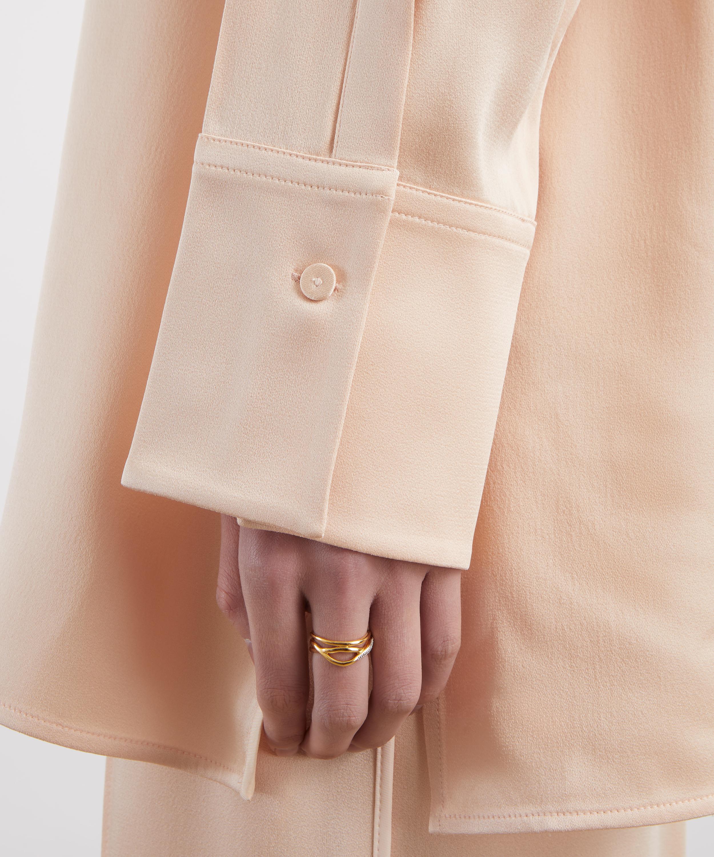 Jil Sander - Rose Fluid Viscose Shirt image number 4