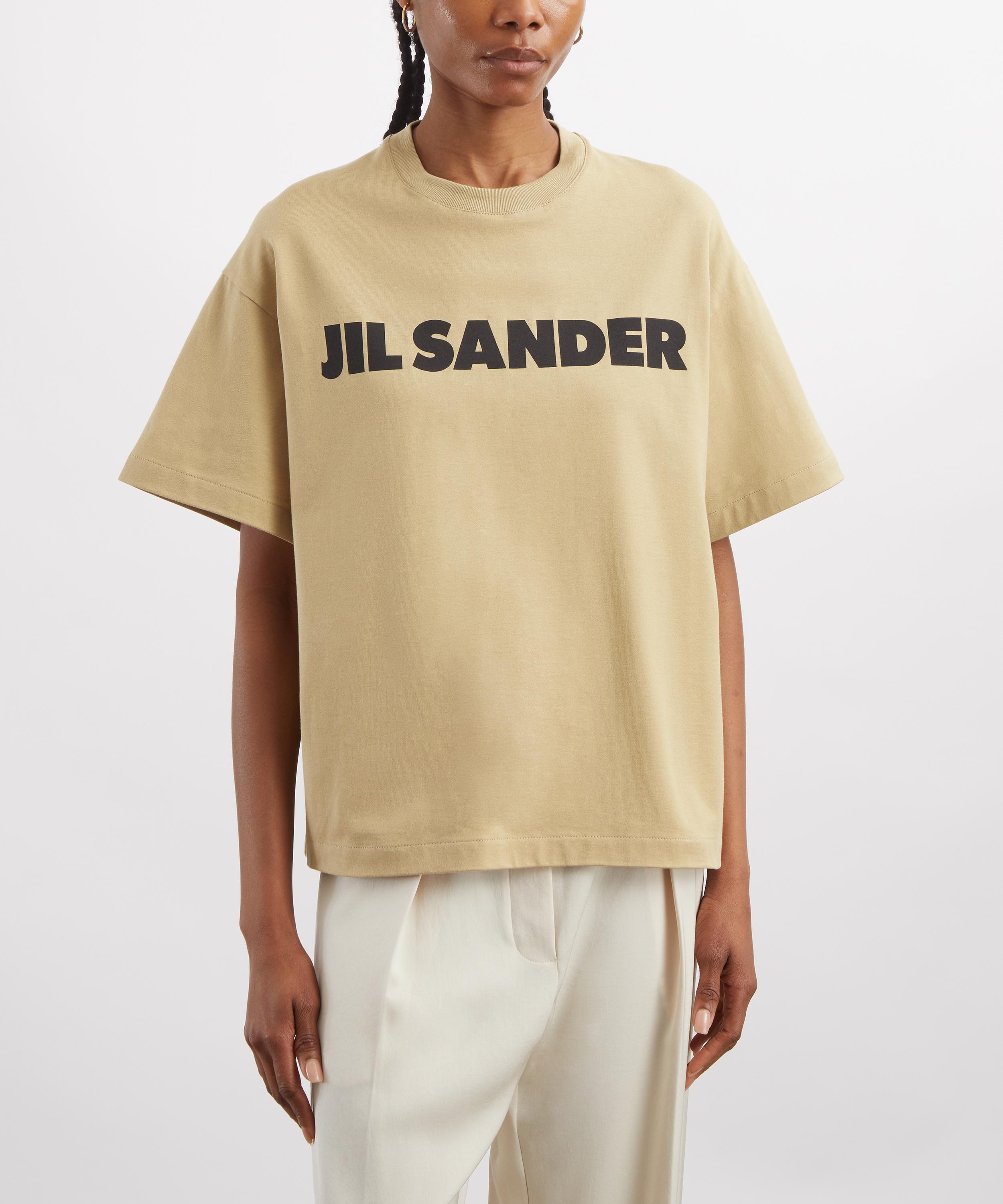 Jil Sander - Beige Logo T-Shirt image number 2
