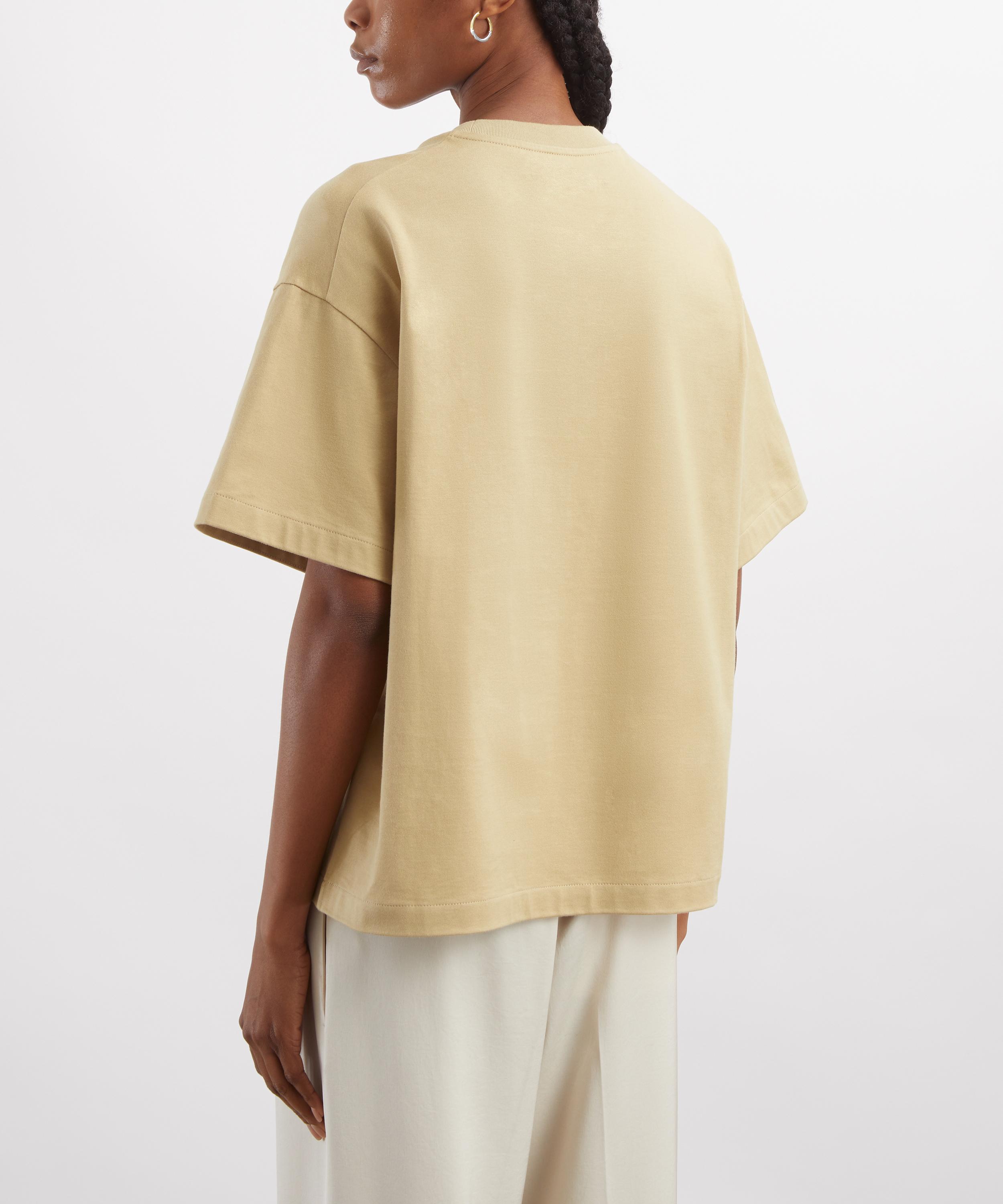 Jil Sander - Beige Logo T-Shirt image number 3