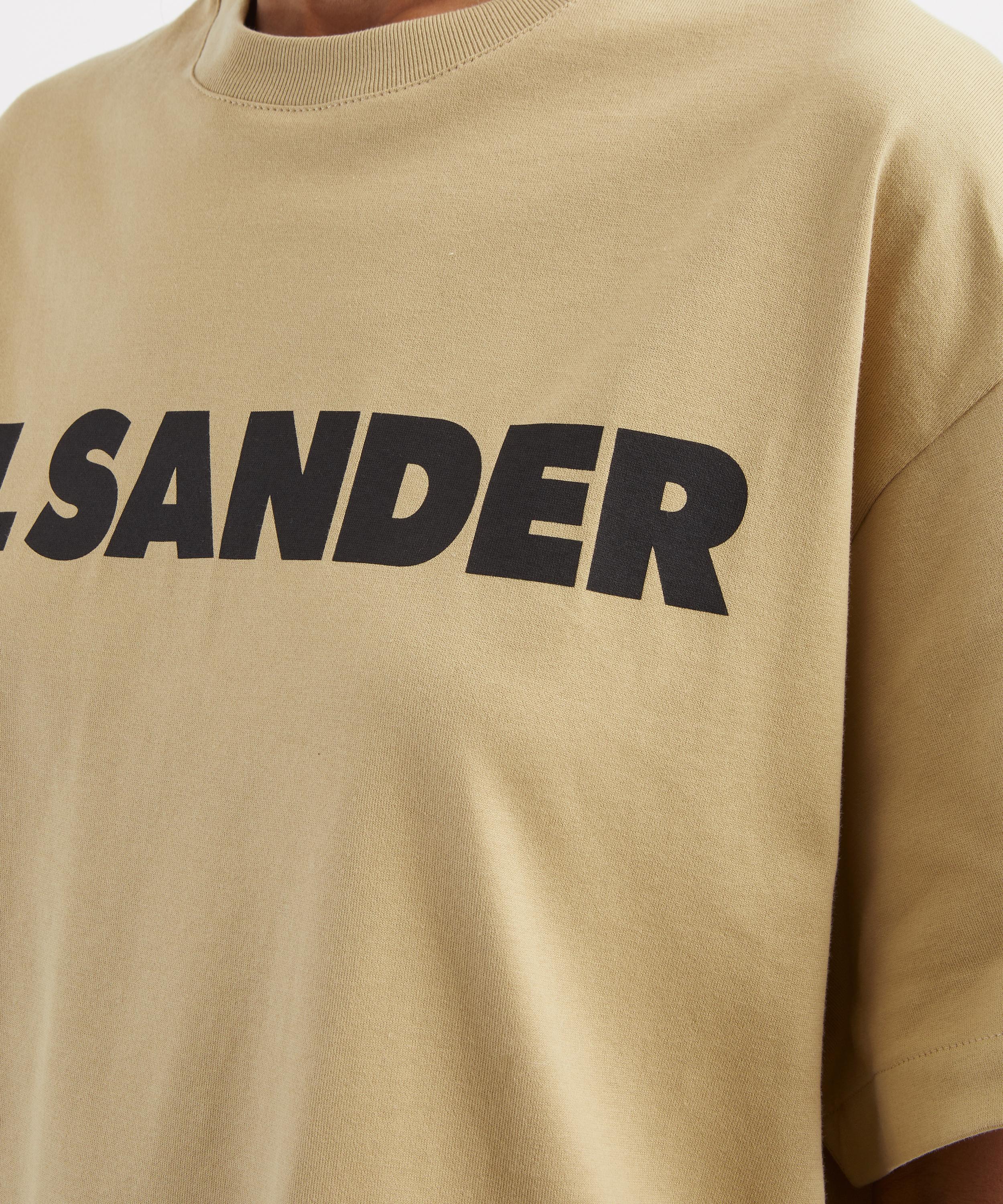 Jil Sander - Beige Logo T-Shirt image number 4