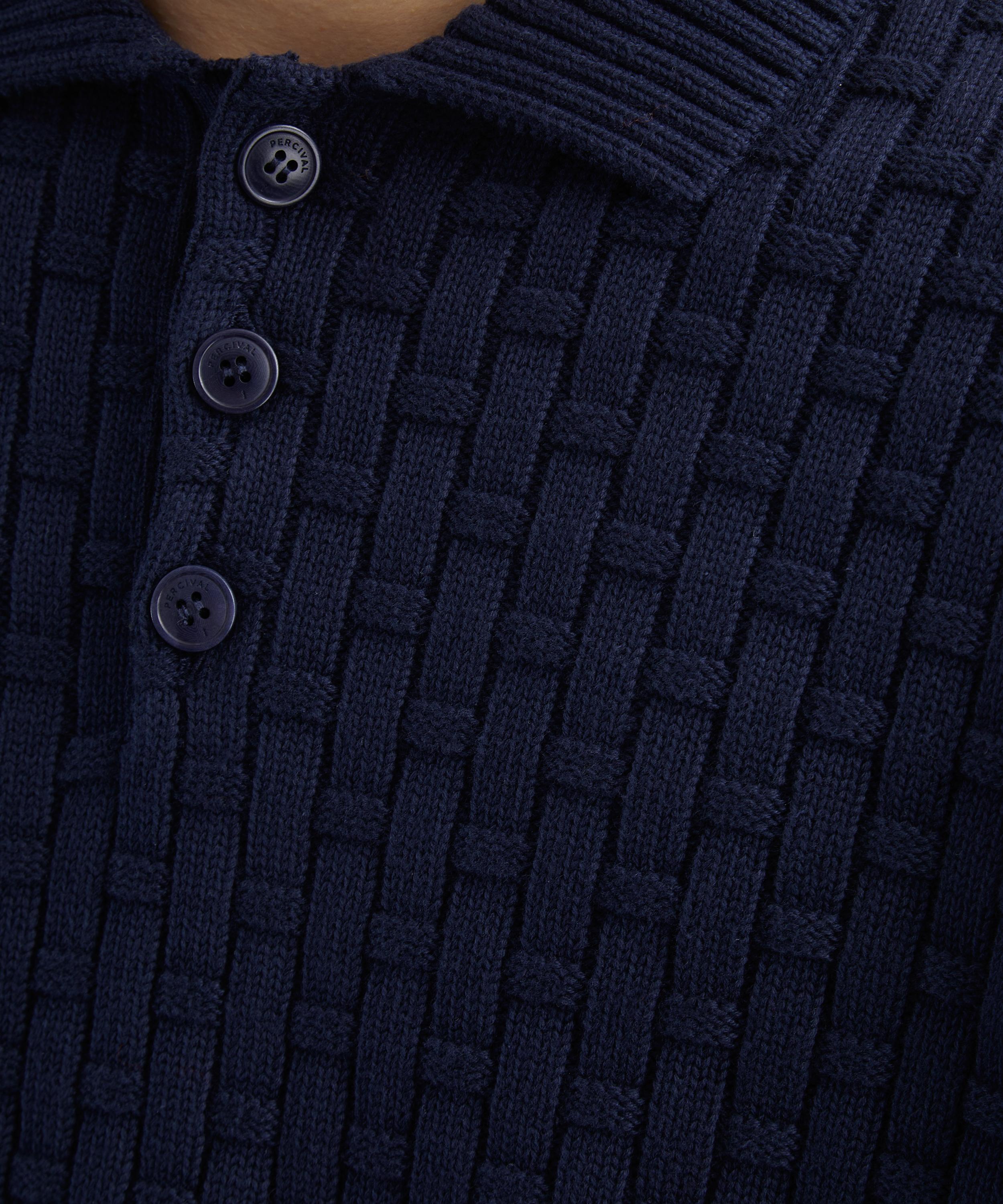 Percival - Archer Basketweave Knit Shirt image number 4