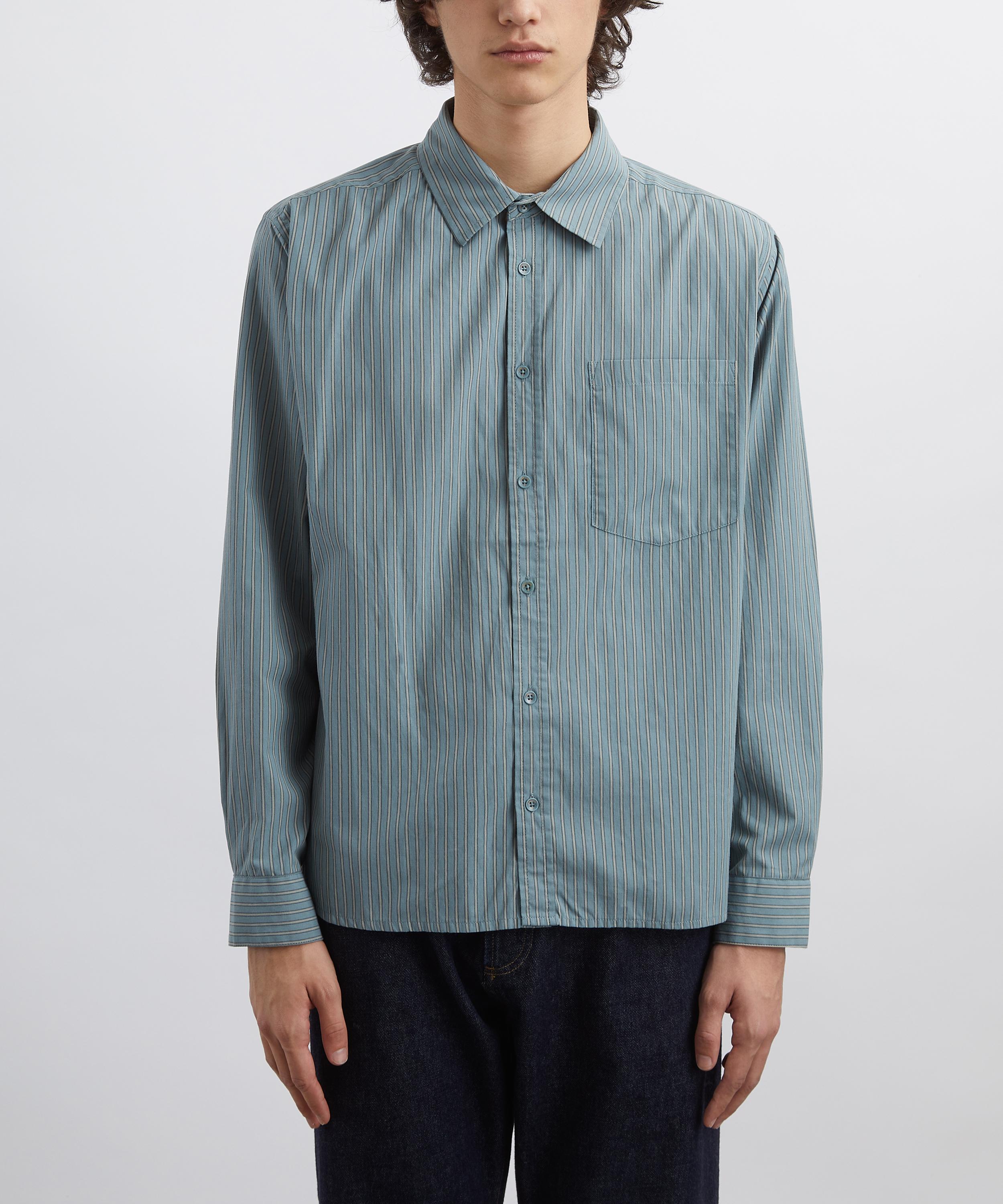 Percival - Clancy Stripe Cotton Shirt image number 2