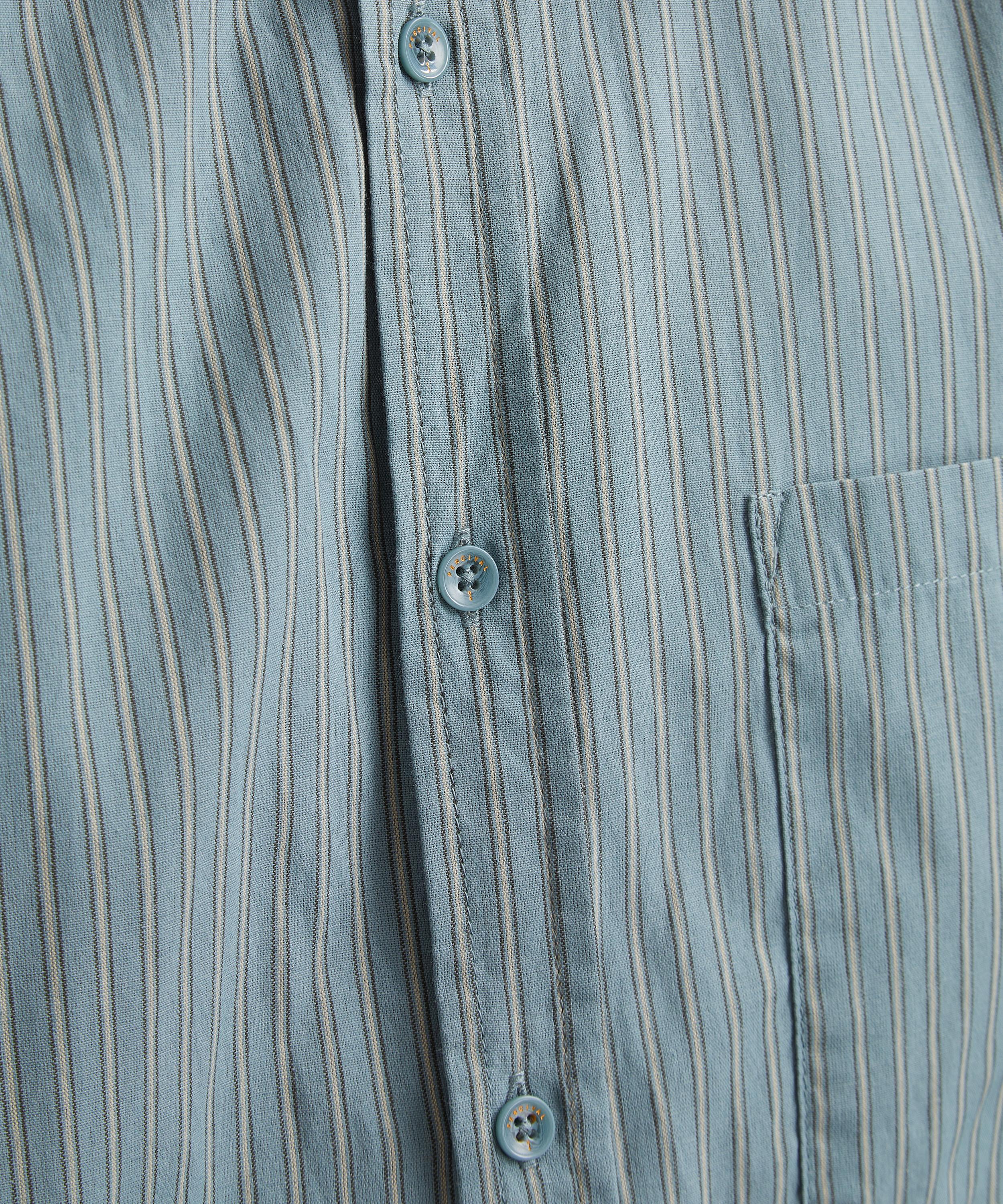 Percival - Clancy Stripe Cotton Shirt image number 4