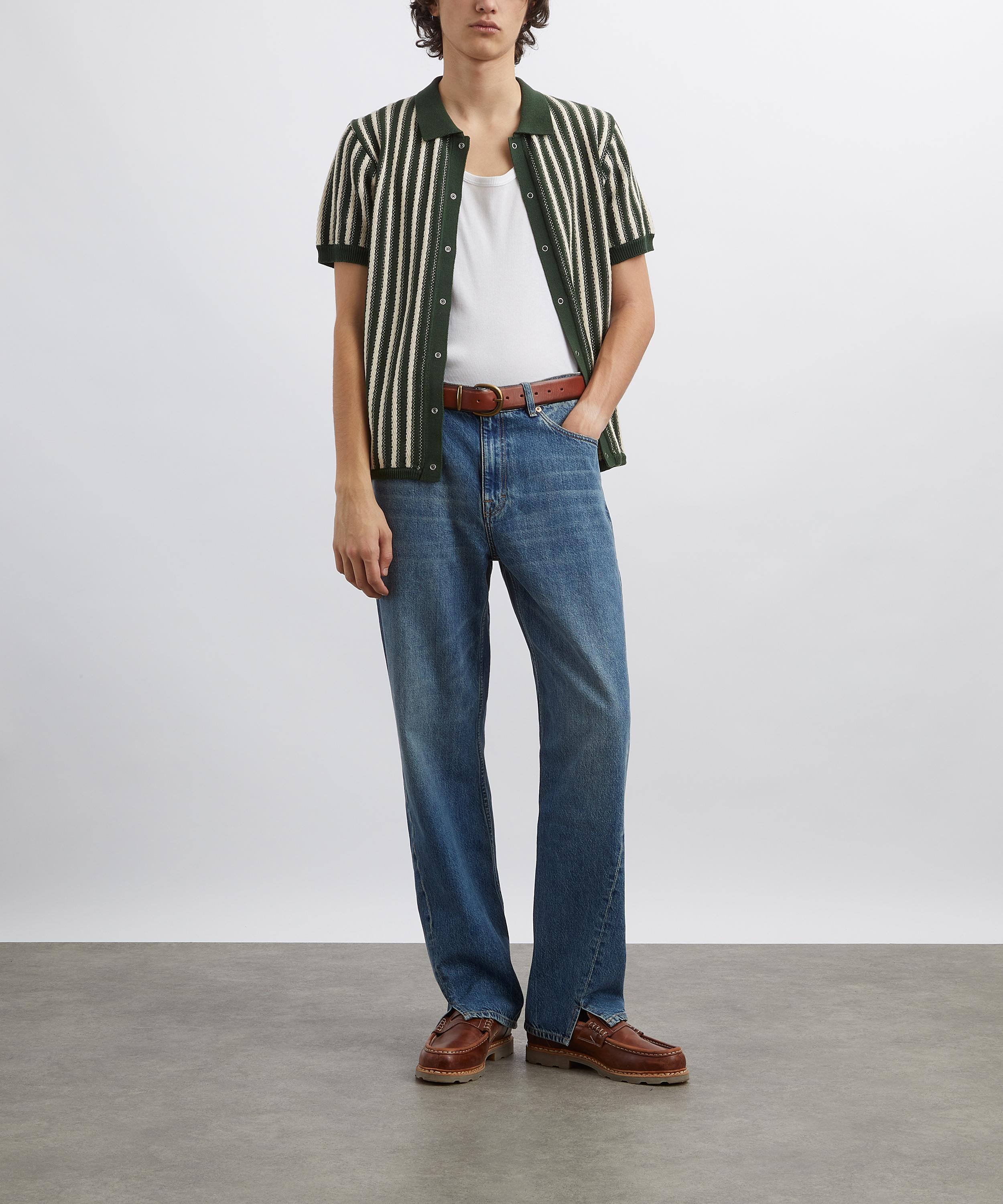 Percival - Collins Knit Polo Shirt image number 1