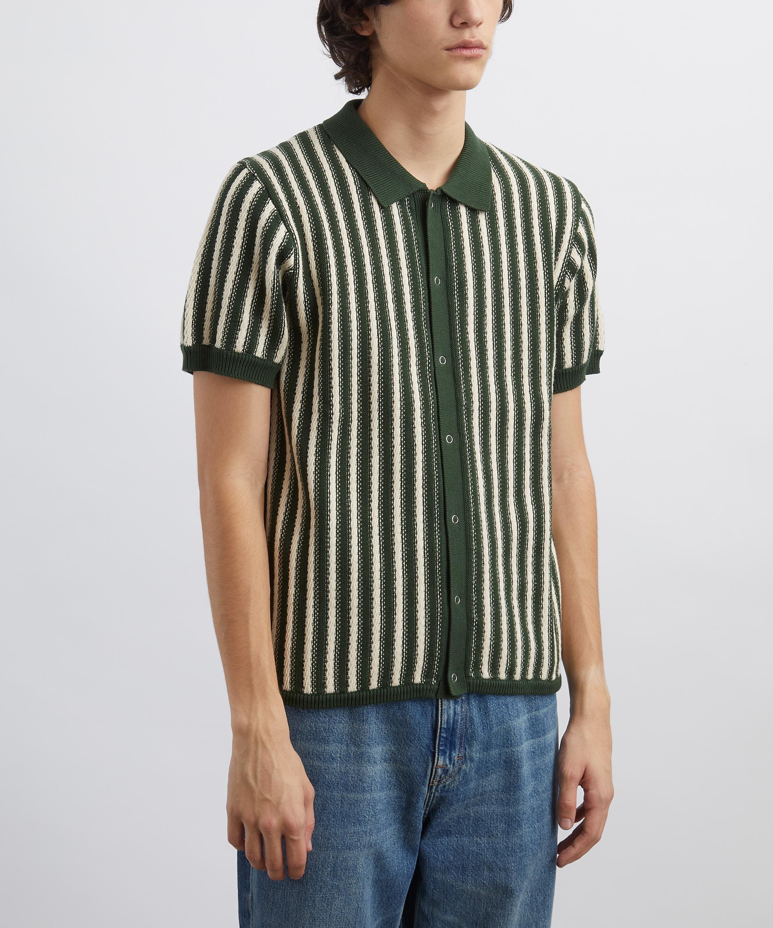 Percival - Collins Knit Polo Shirt image number 2