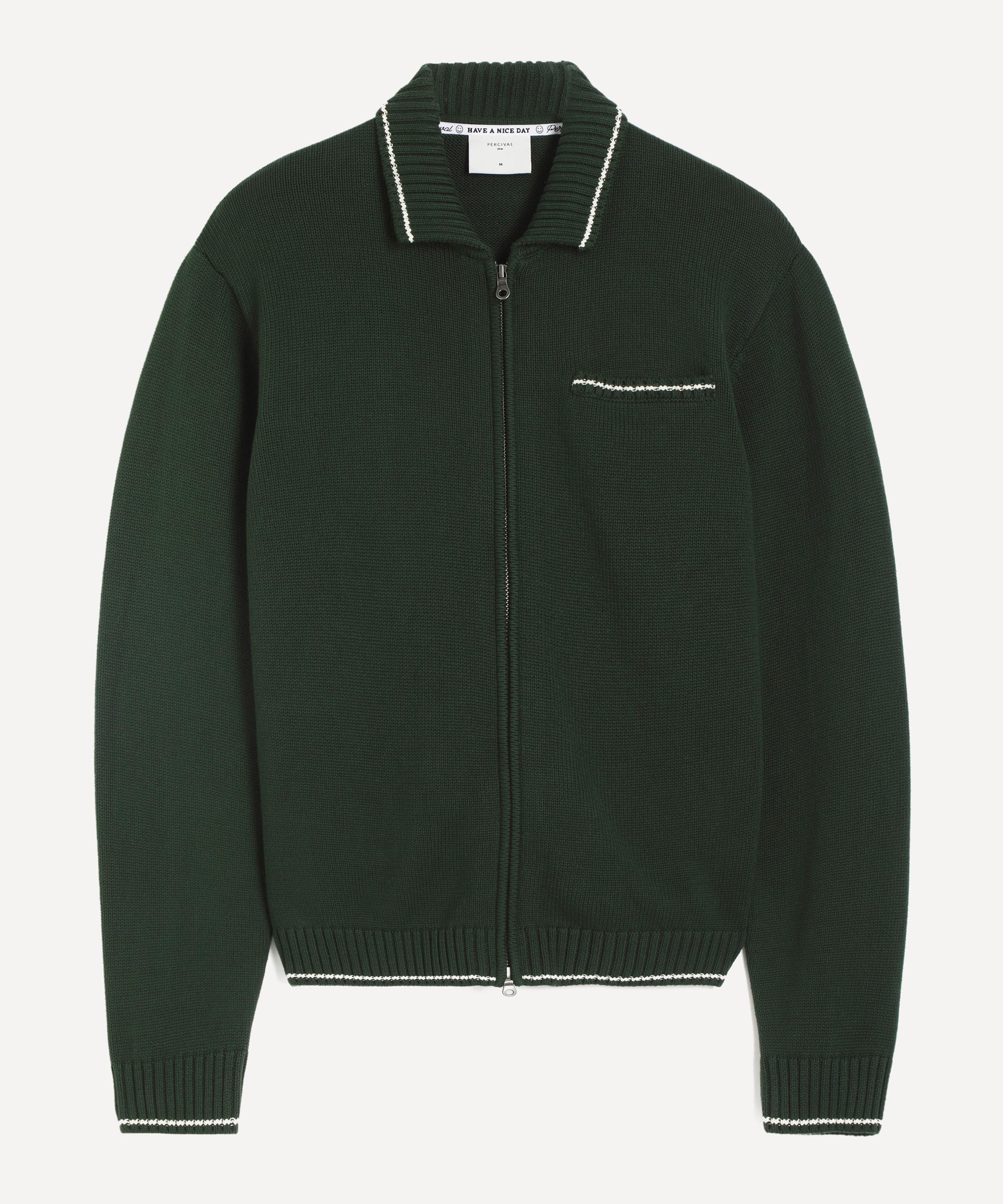 Percival - Gardner Knit Zip Cardigan