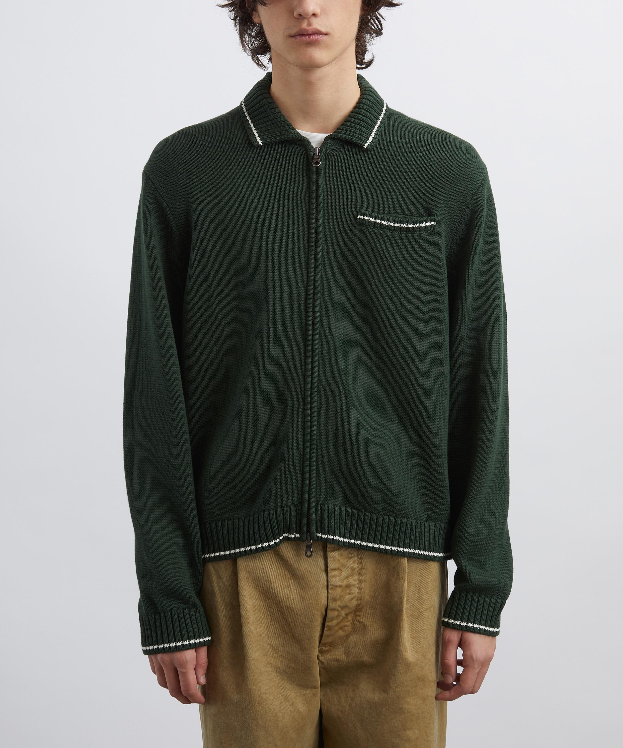 Percival - Gardner Knit Zip Cardigan image number 2