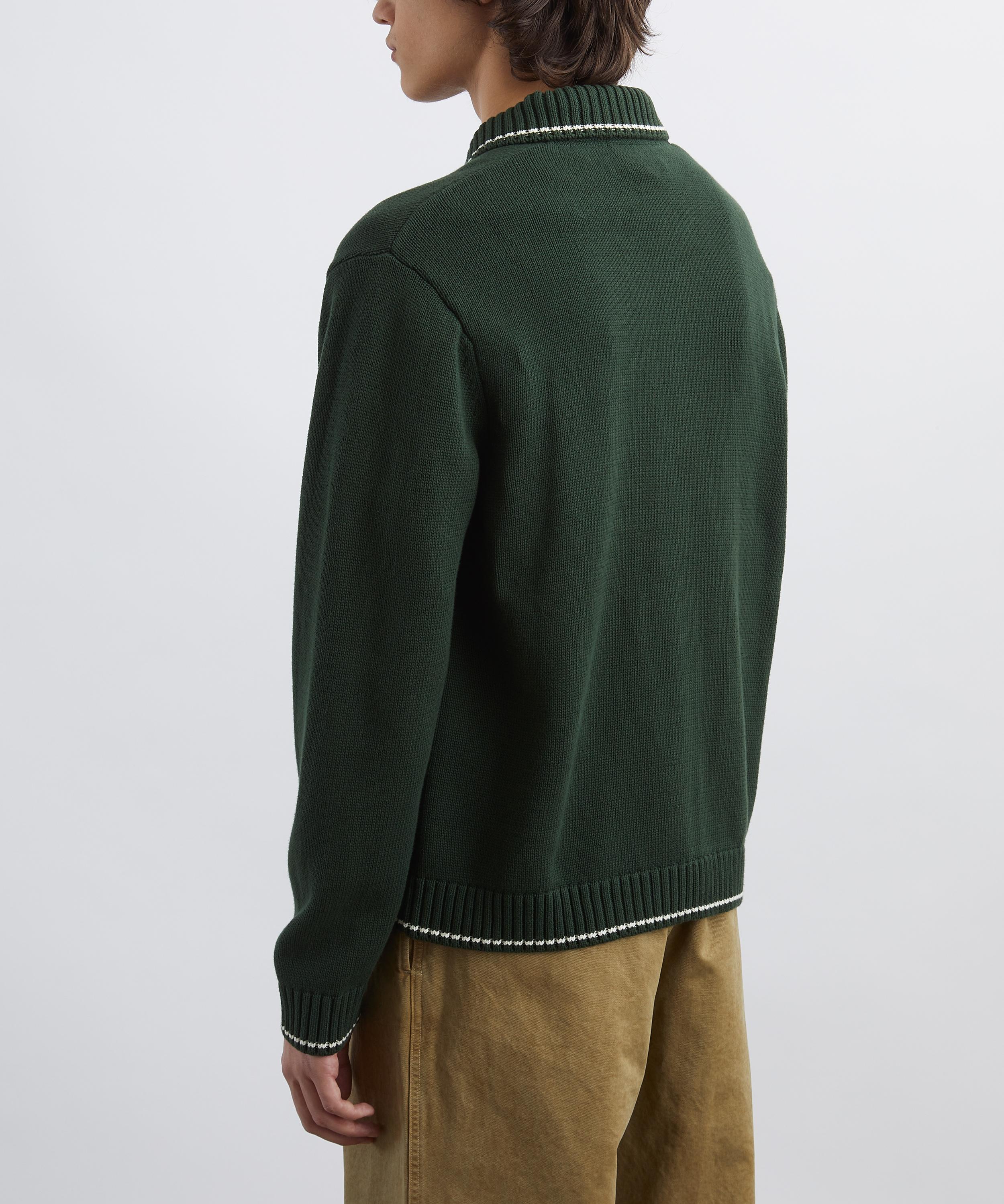 Percival - Gardner Knit Zip Cardigan image number 3