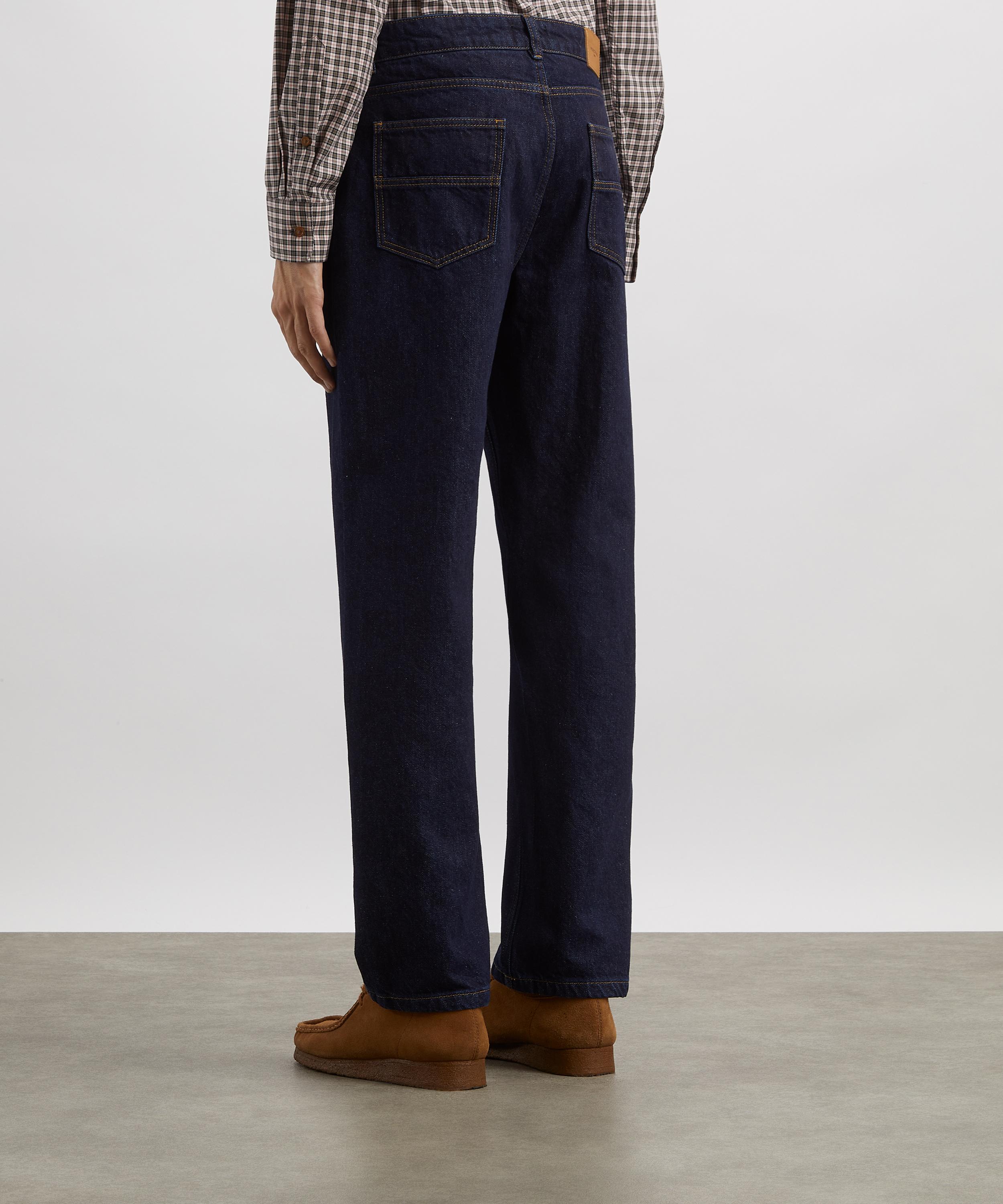 Percival - Dark Indigo Straight-Leg Denim Jeans image number 3