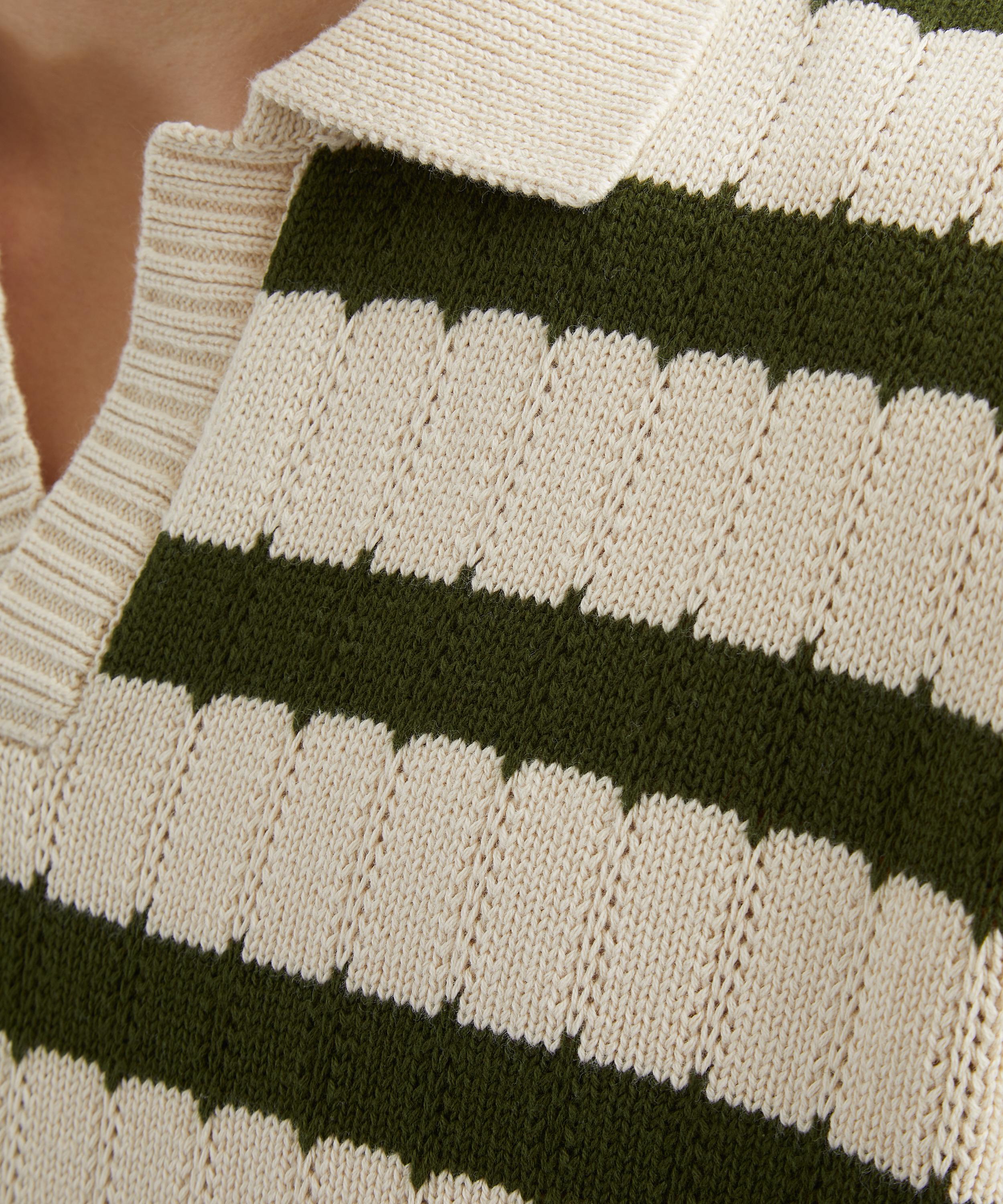 Percival - Stine Knit Polo Shirt image number 4