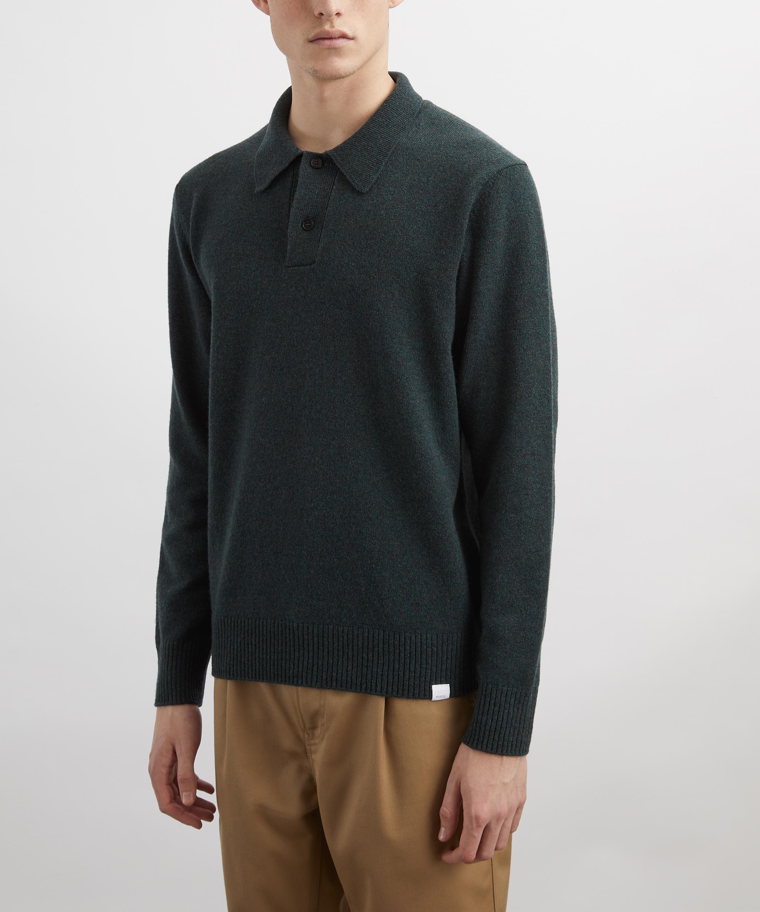 Norse Projects - Norse Standard Merino Lambswool Polo image number 2