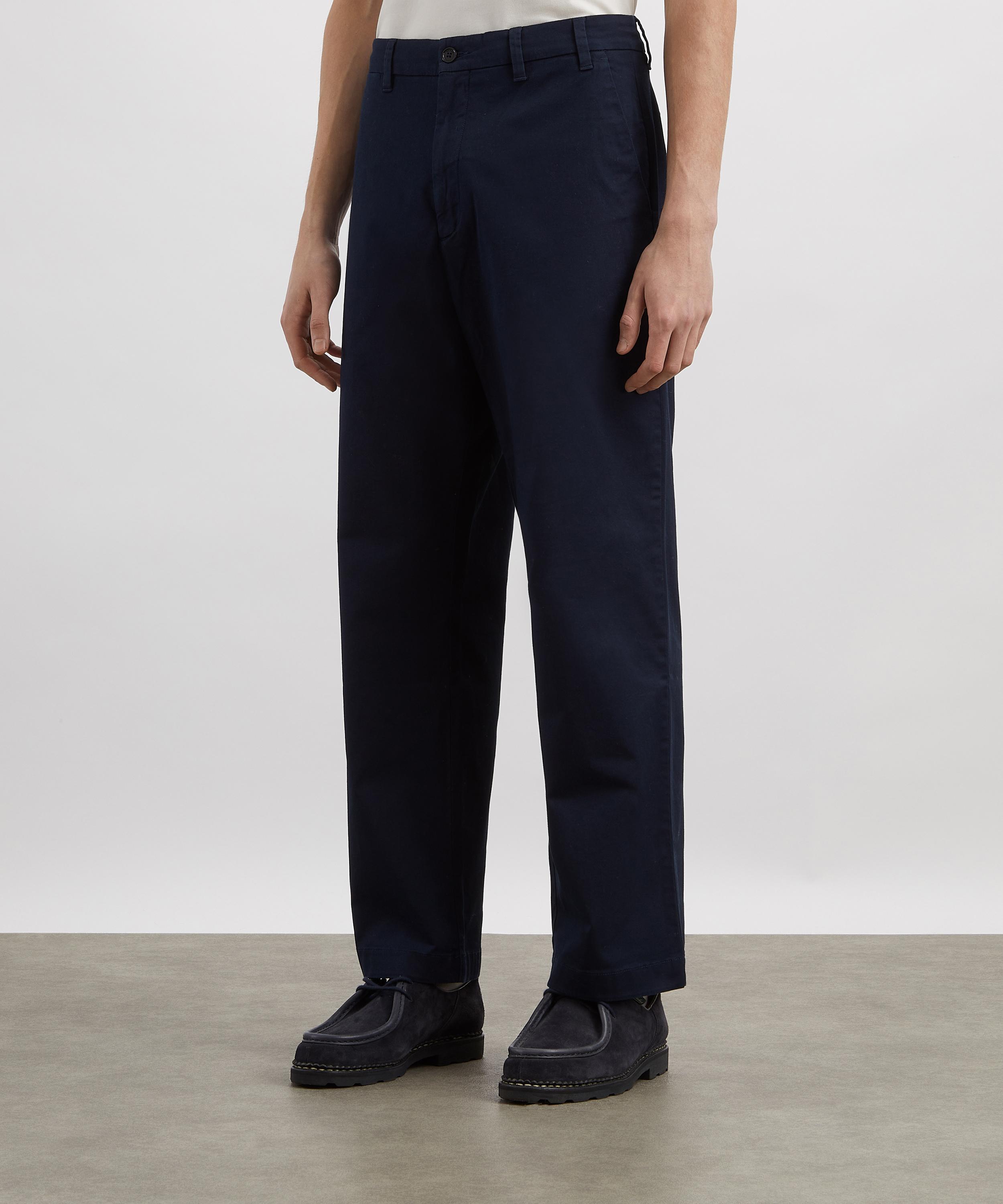 Norse Projects - Norse Standard Wide Chino Trousers image number 2