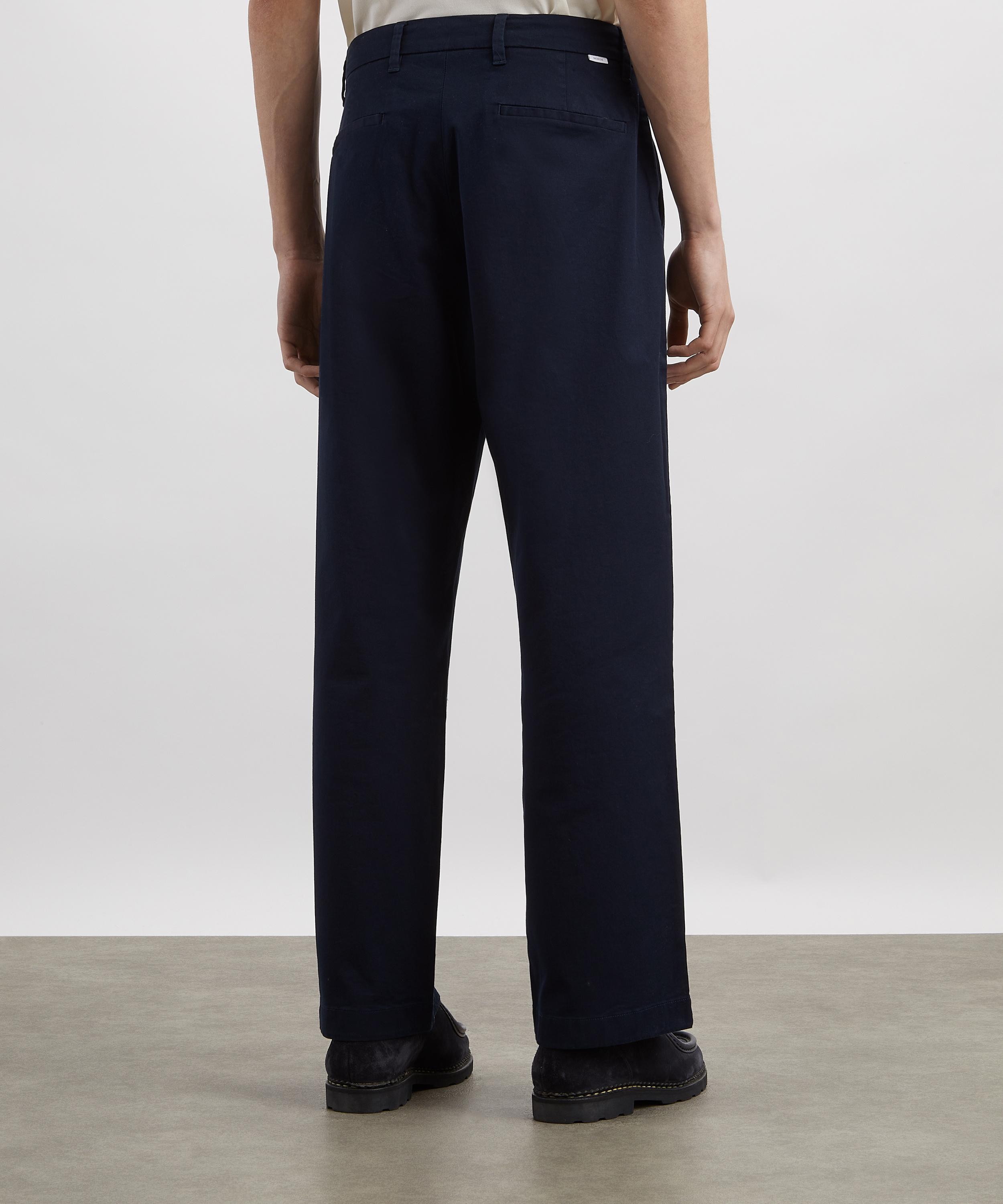 Norse Projects - Norse Standard Wide Chino Trousers image number 3