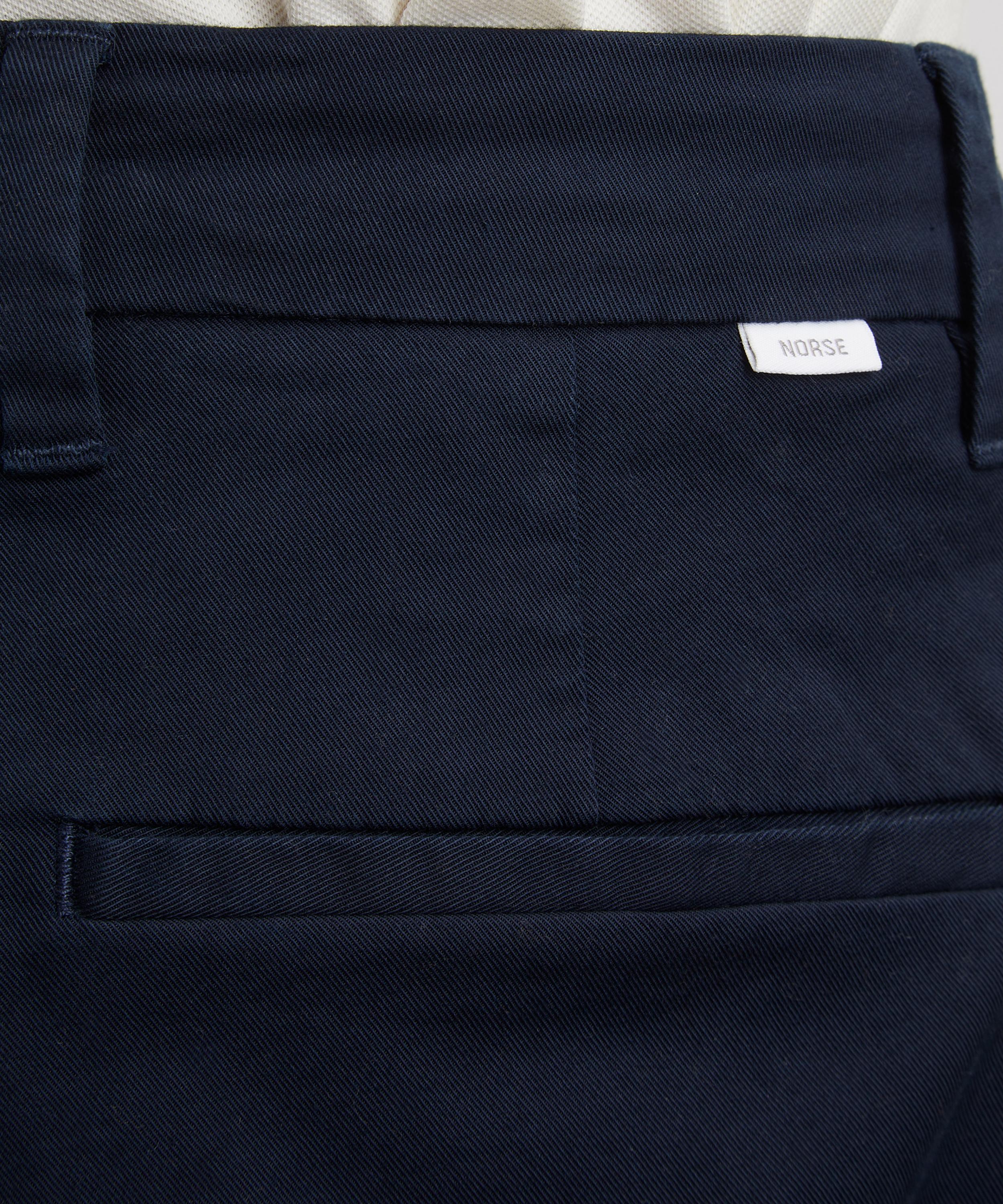 Norse Projects - Norse Standard Wide Chino Trousers image number 4