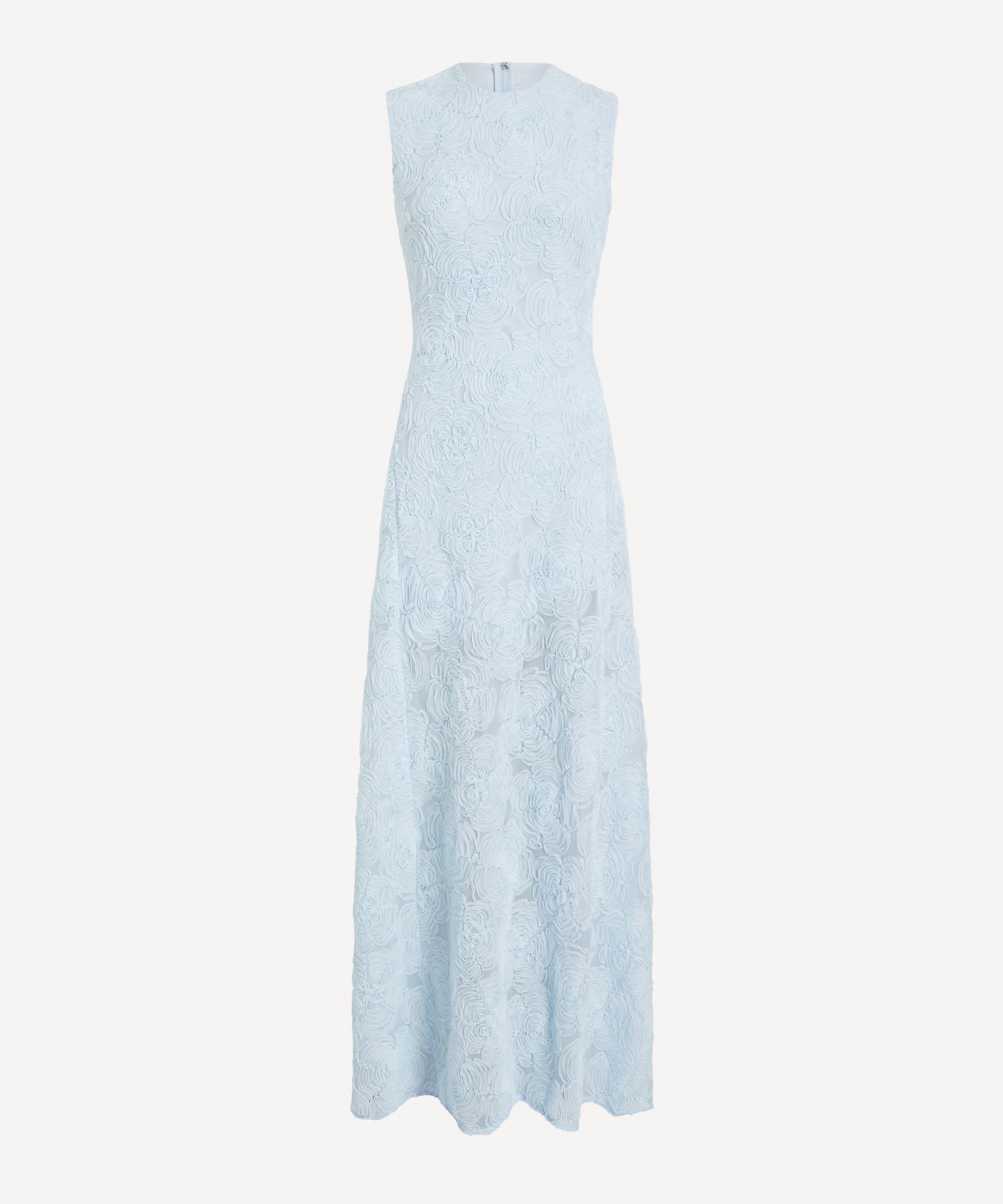 ROTATE Birger Christensen - Floral-Jacquard Maxi Dress