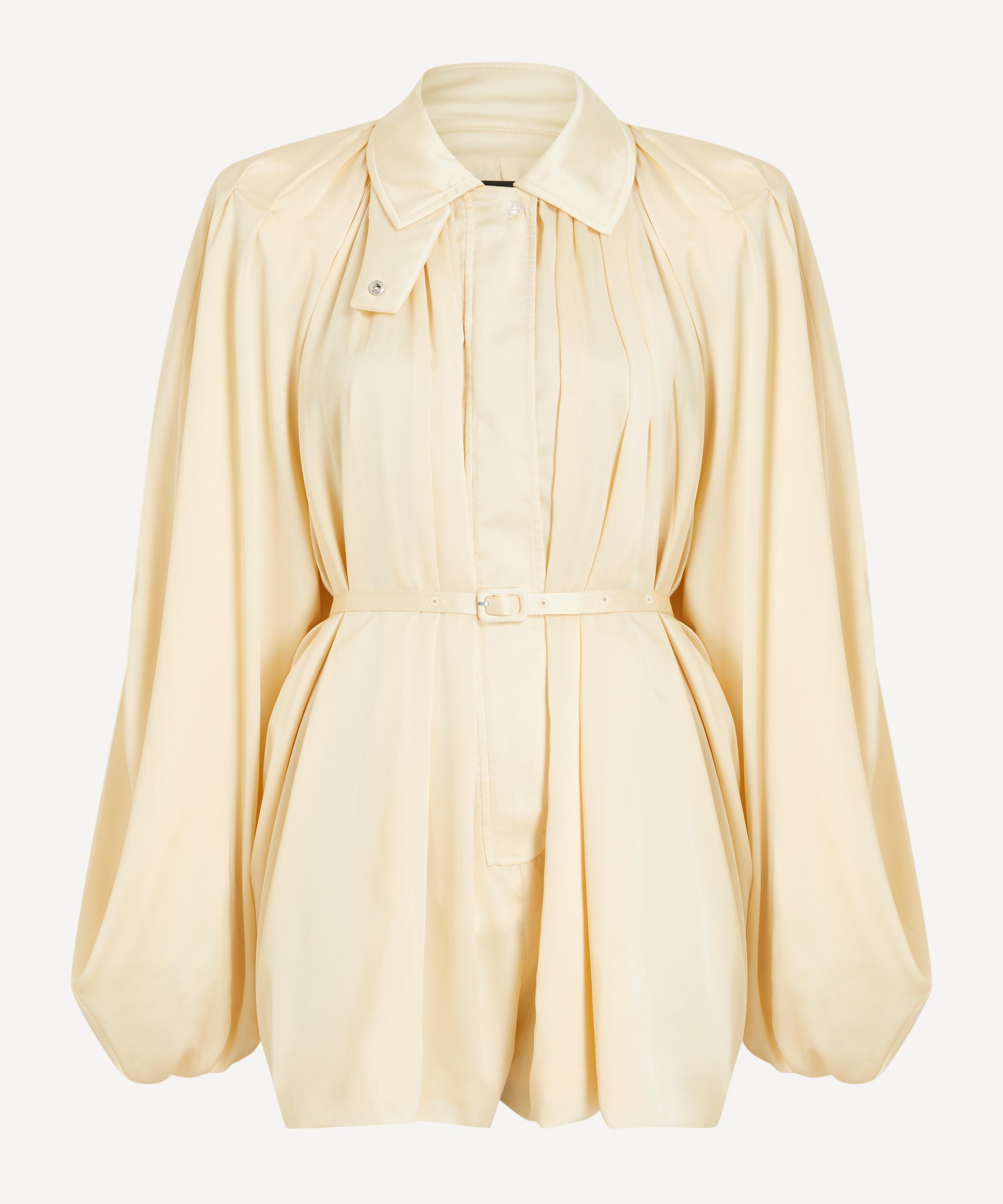 ROTATE Birger Christensen - Cream Chiffon Jumpsuit