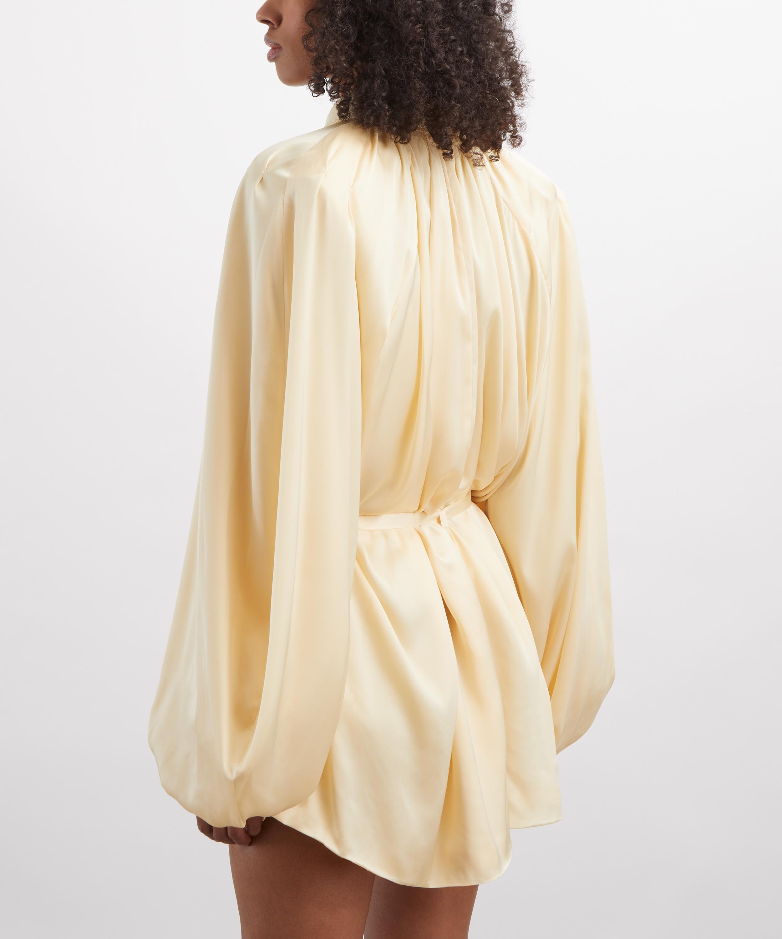 ROTATE Birger Christensen - Cream Chiffon Jumpsuit image number 3